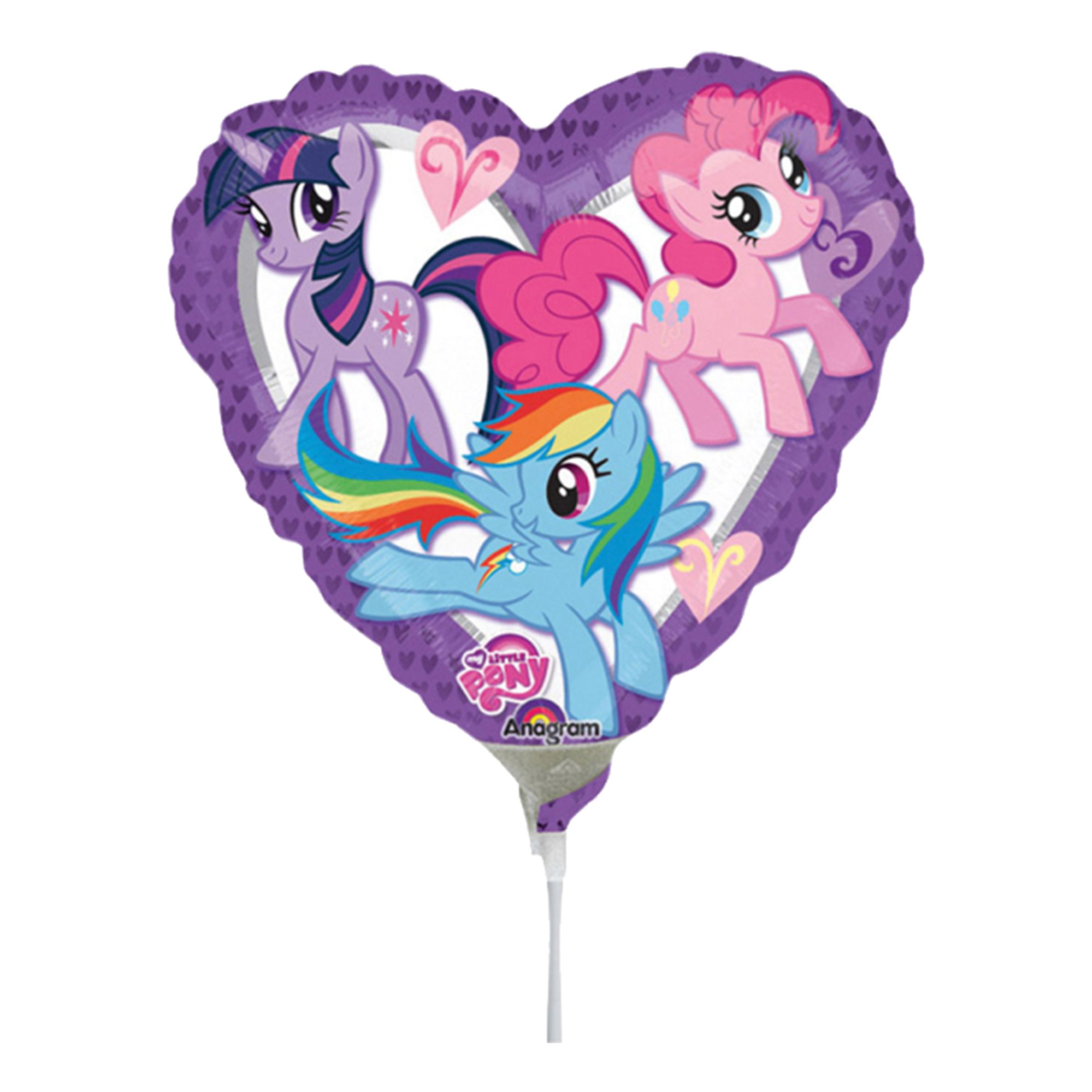 Folieballong Mini My Little Pony Hjärta