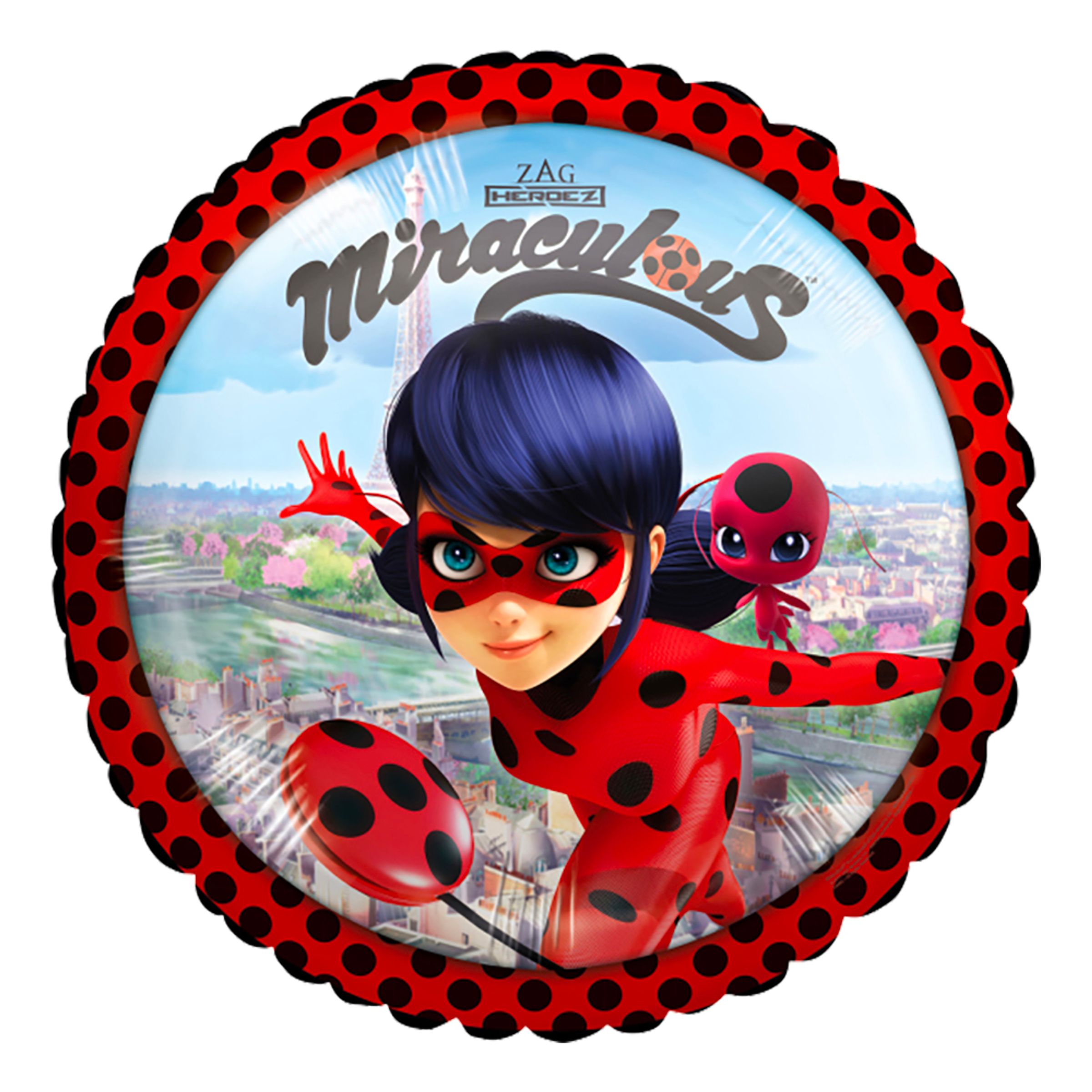 Folieballong Miraculous