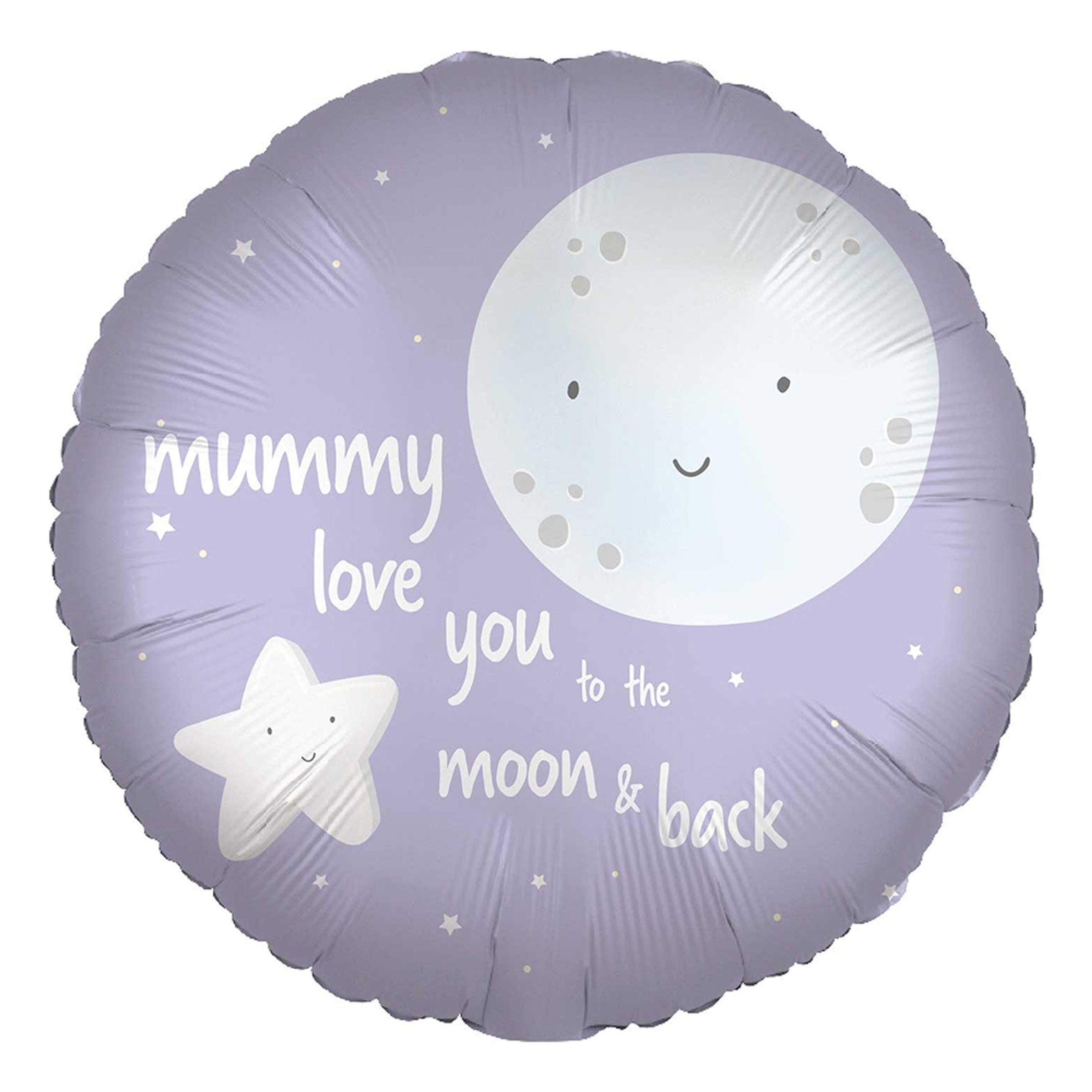 Läs mer om Folieballong Mummy Love You To The Moon