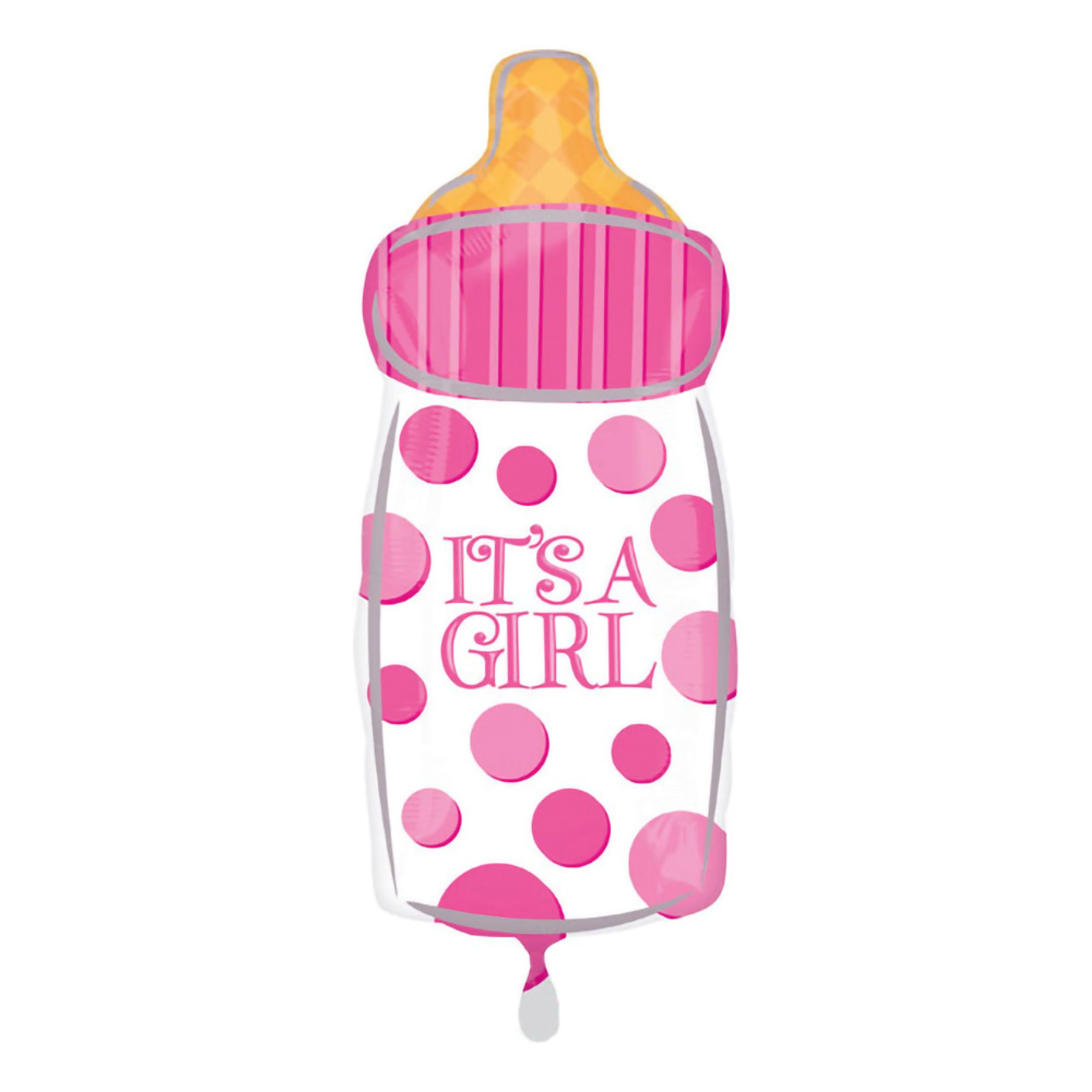 Folieballong Nappflaska Its a Girl