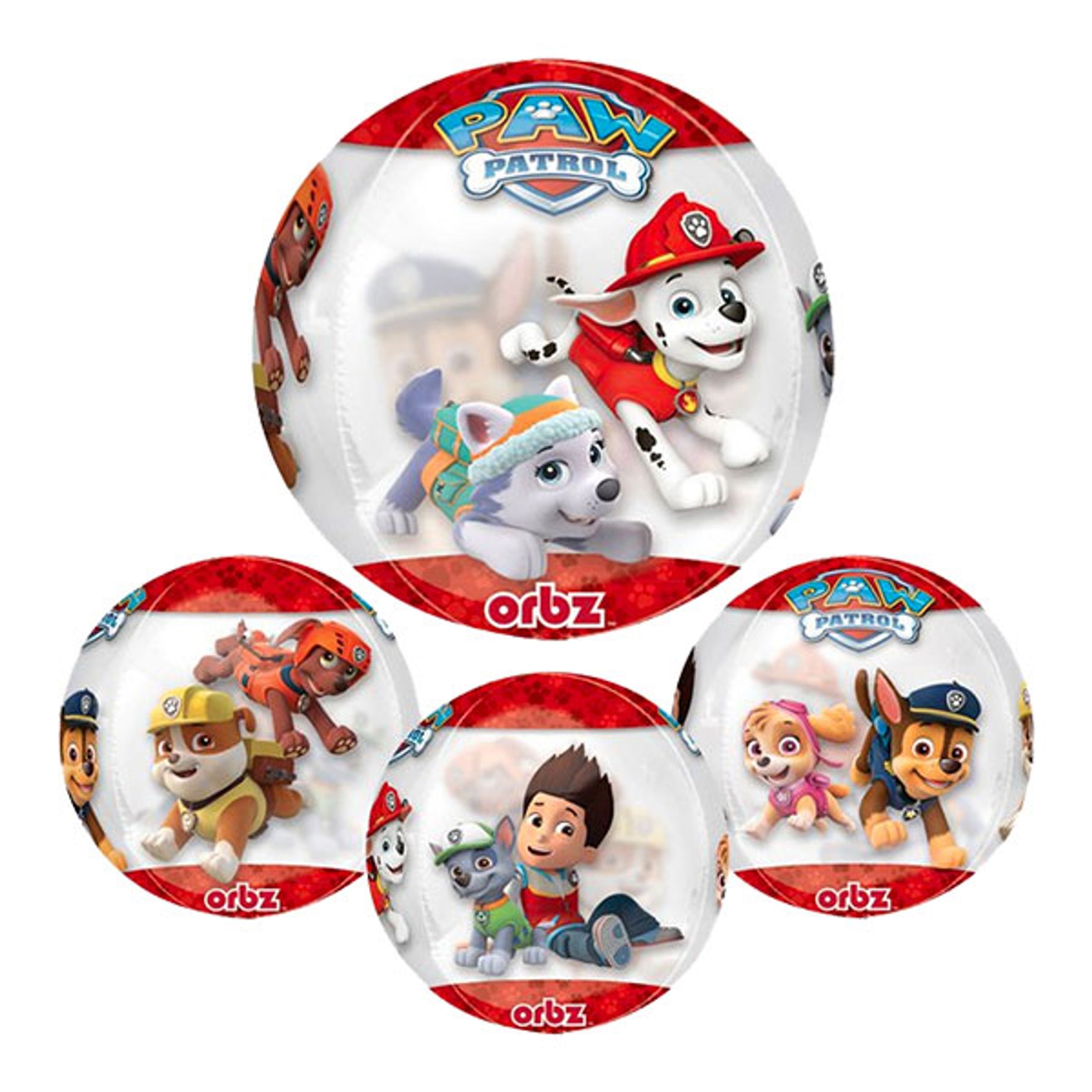 Folieballong Orbz Paw Patrol