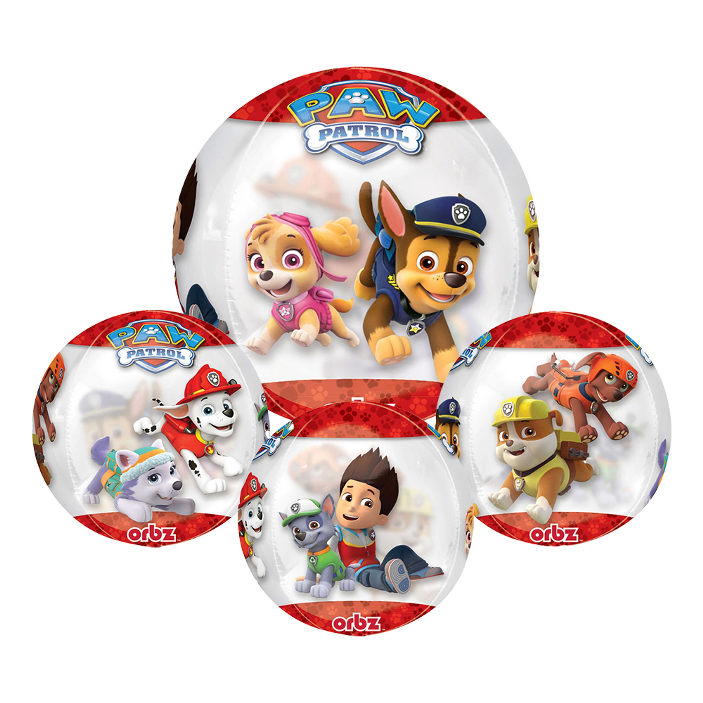 Folieballong Orbz Paw Patrol