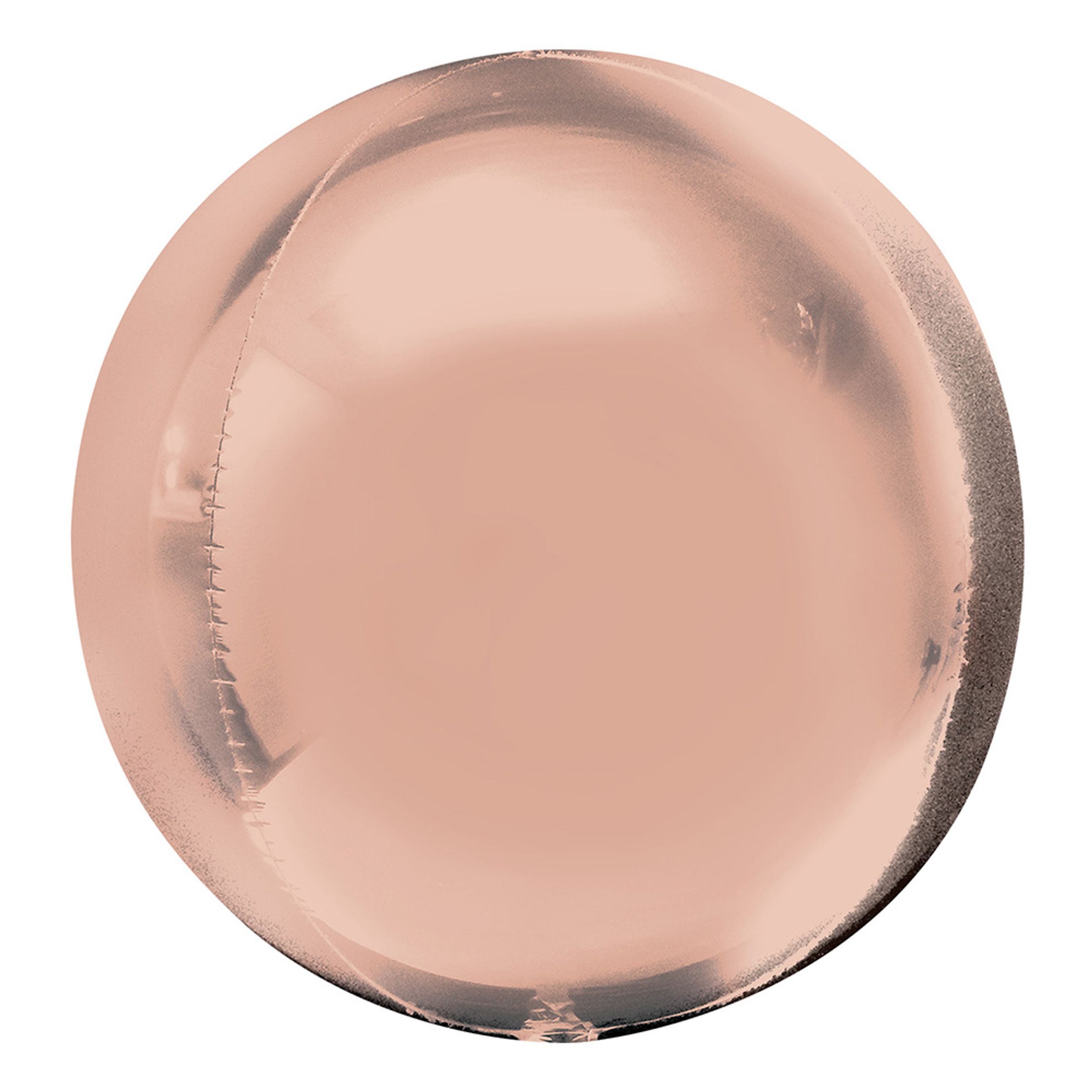 Folieballong Orbz Roséguld