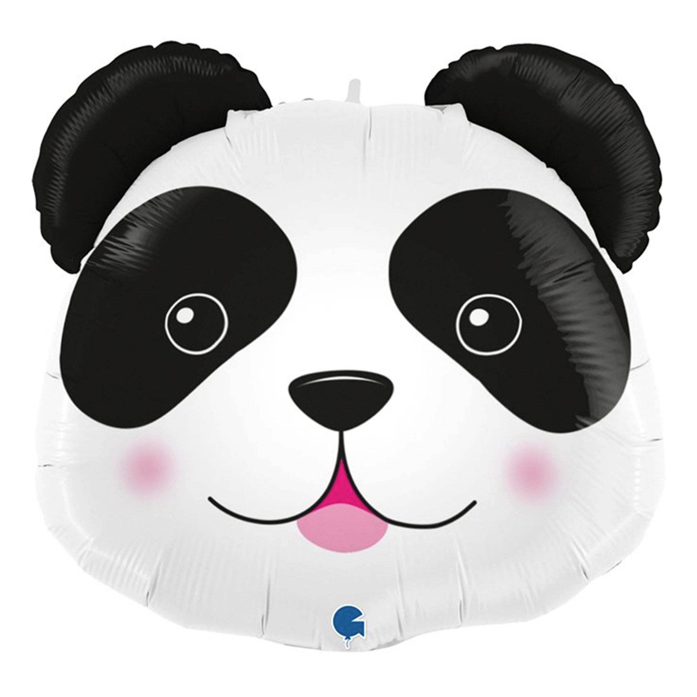 Läs mer om Folieballong Panda Huvud - 1-pack