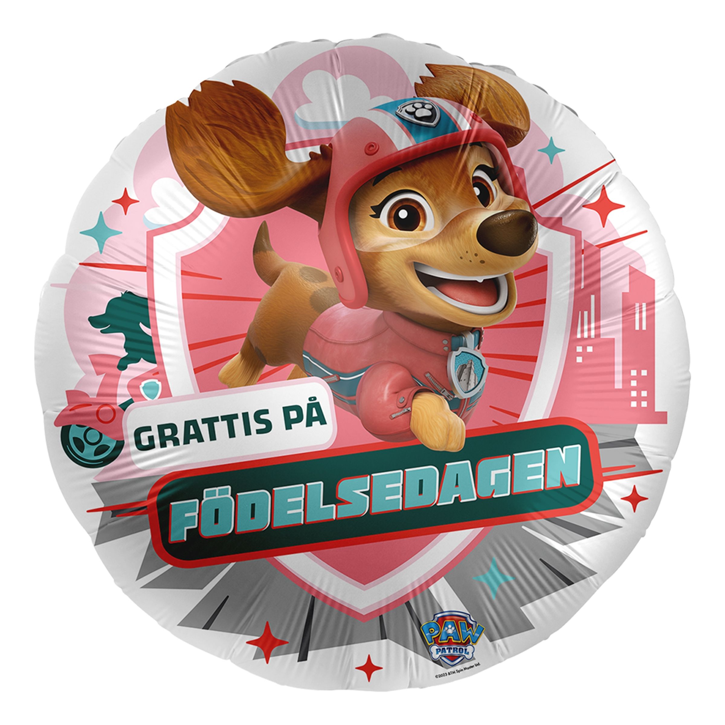 Folieballong Paw Patrol Liberty Grattis På Födelsedagen