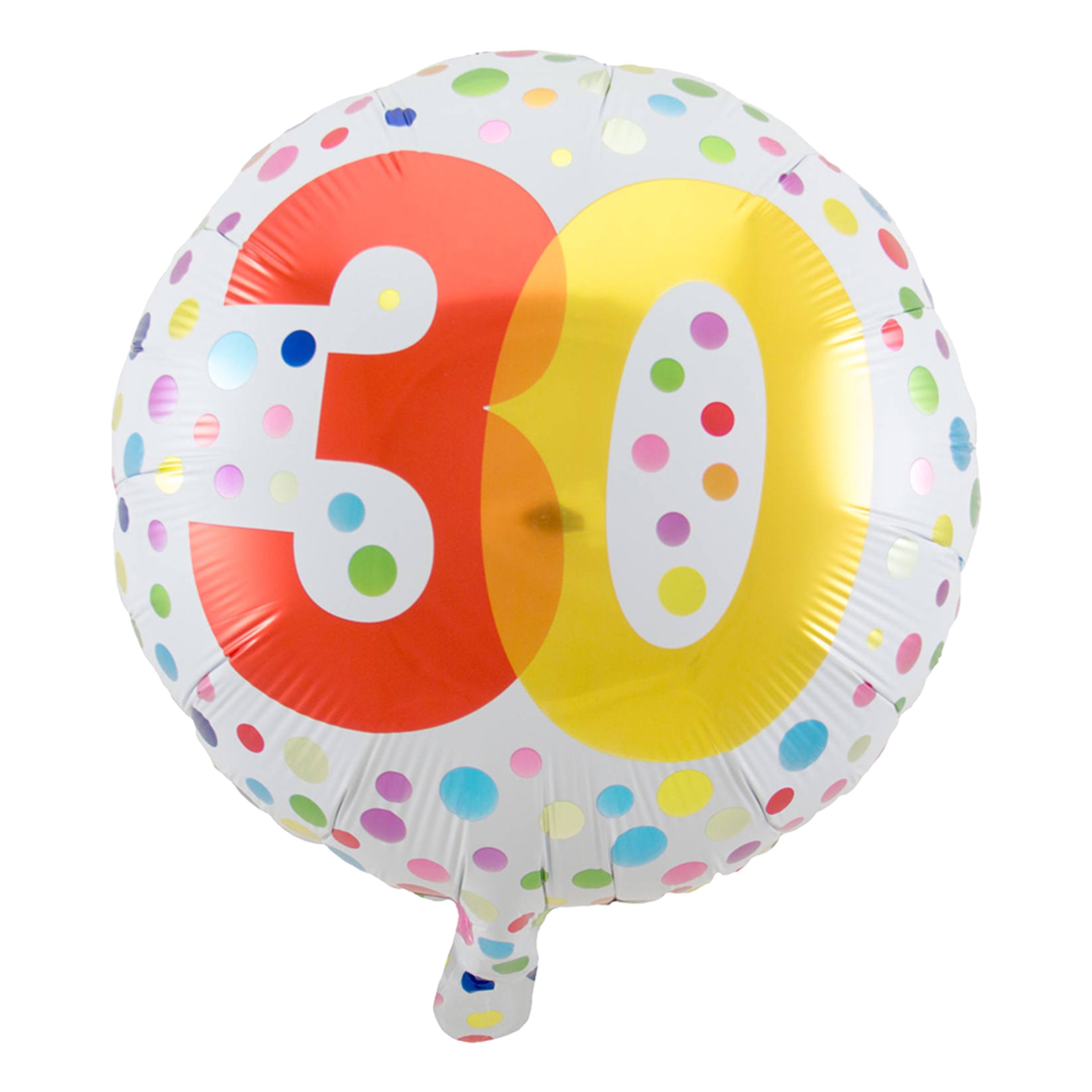 Läs mer om Folieballong Prickig 30 År