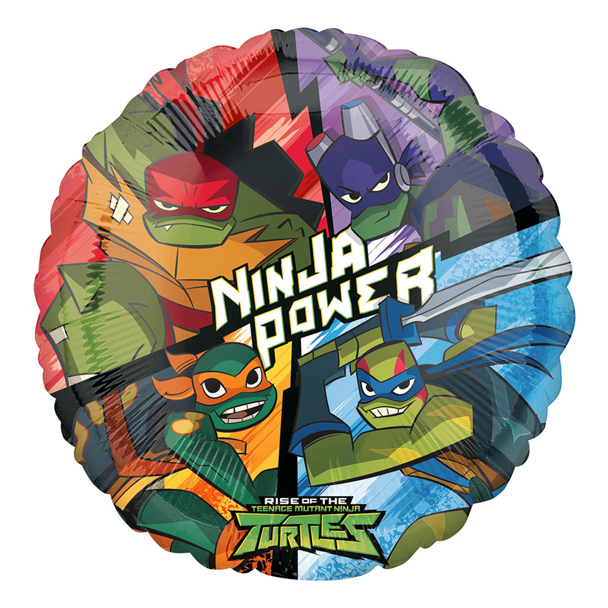 Folieballong Rise of the Ninja Turtles