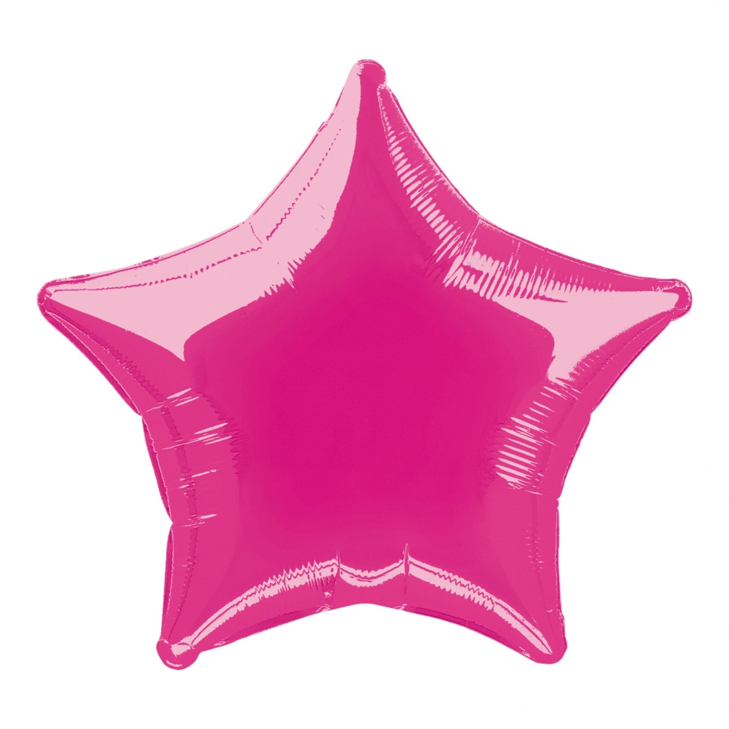 Folieballong Rosa Stjärna