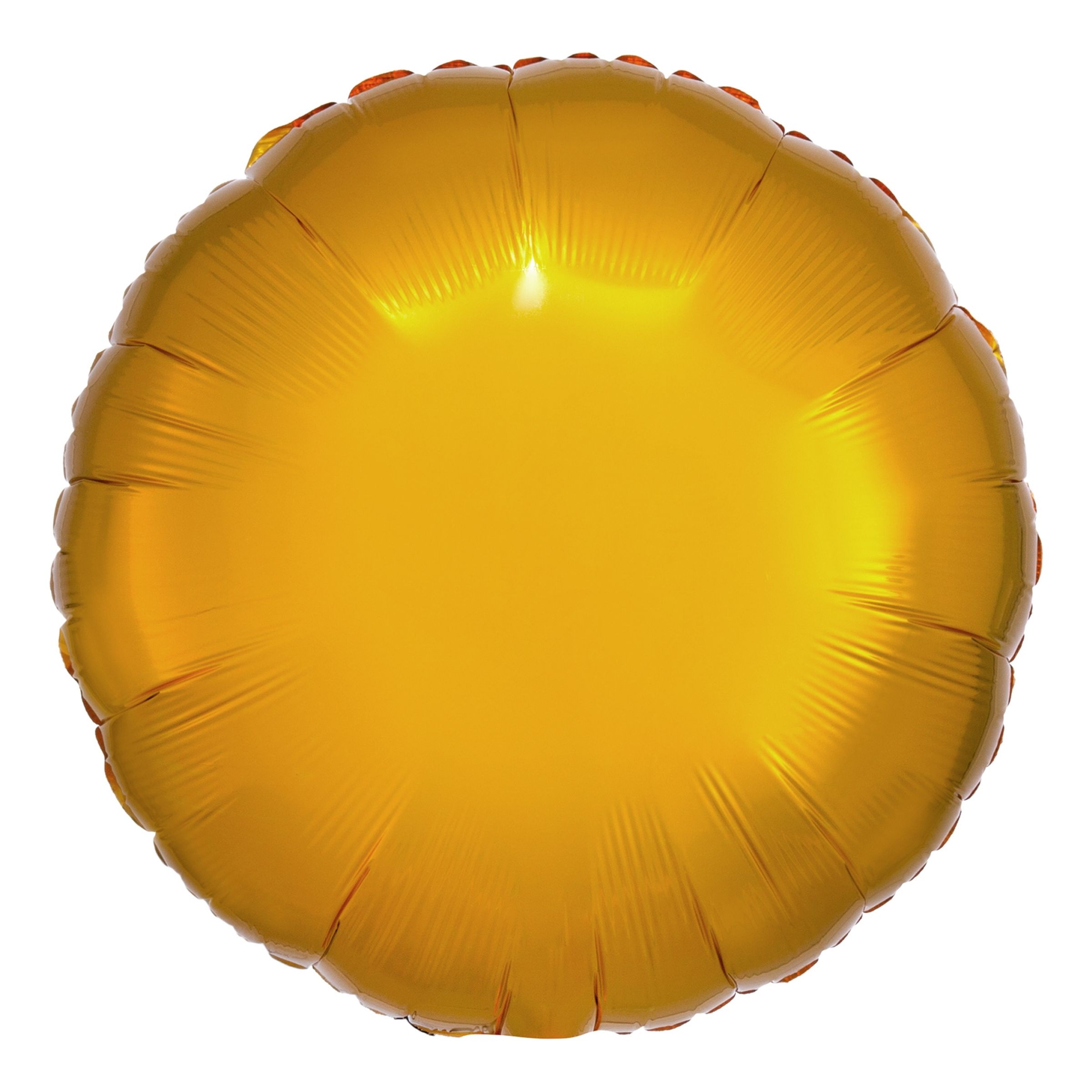 Läs mer om Folieballong Rund Metallic Guld