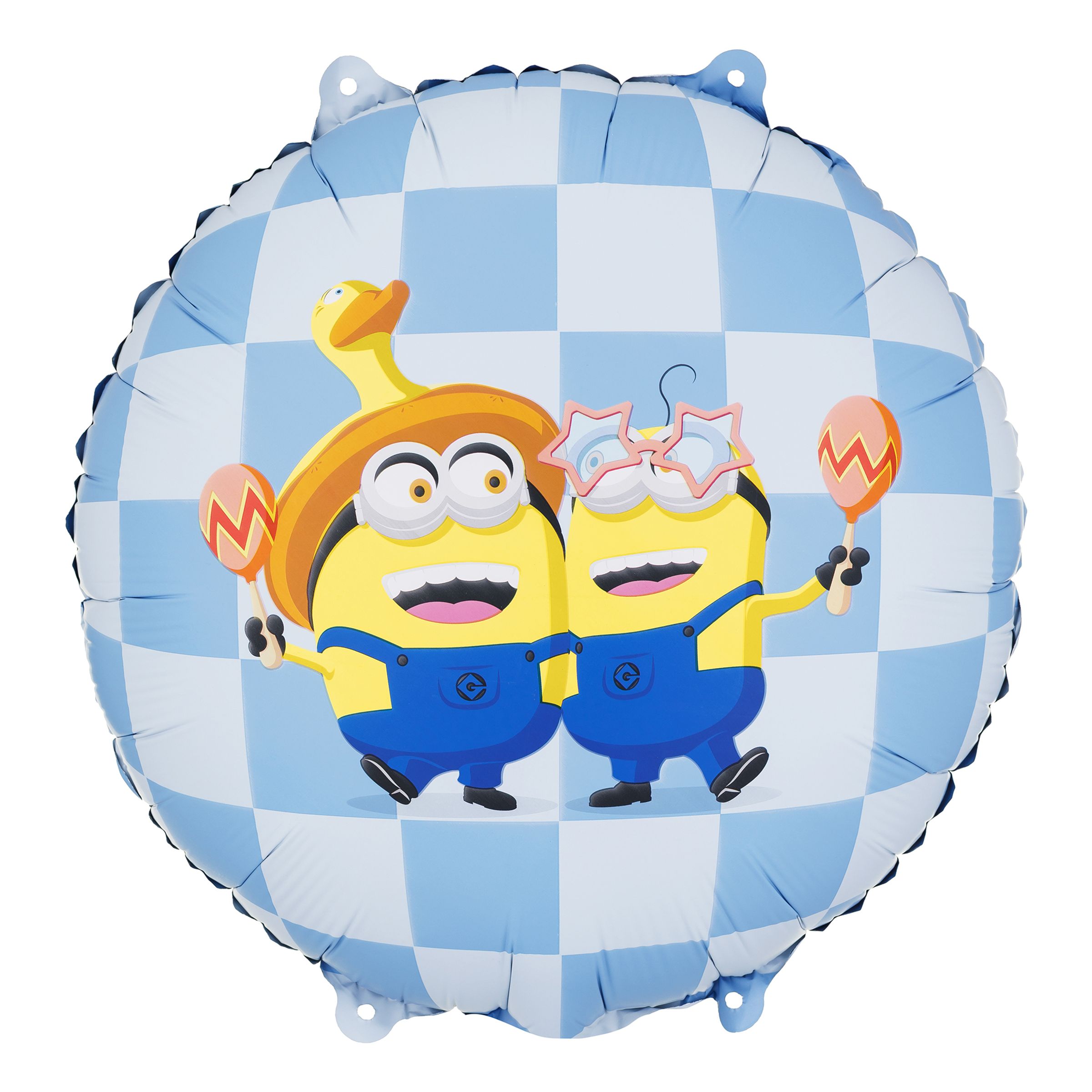 Folieballong Rund Minions | Hem - Festartiklar - Ballonger - Folieballonger | Maskeradspecialisten