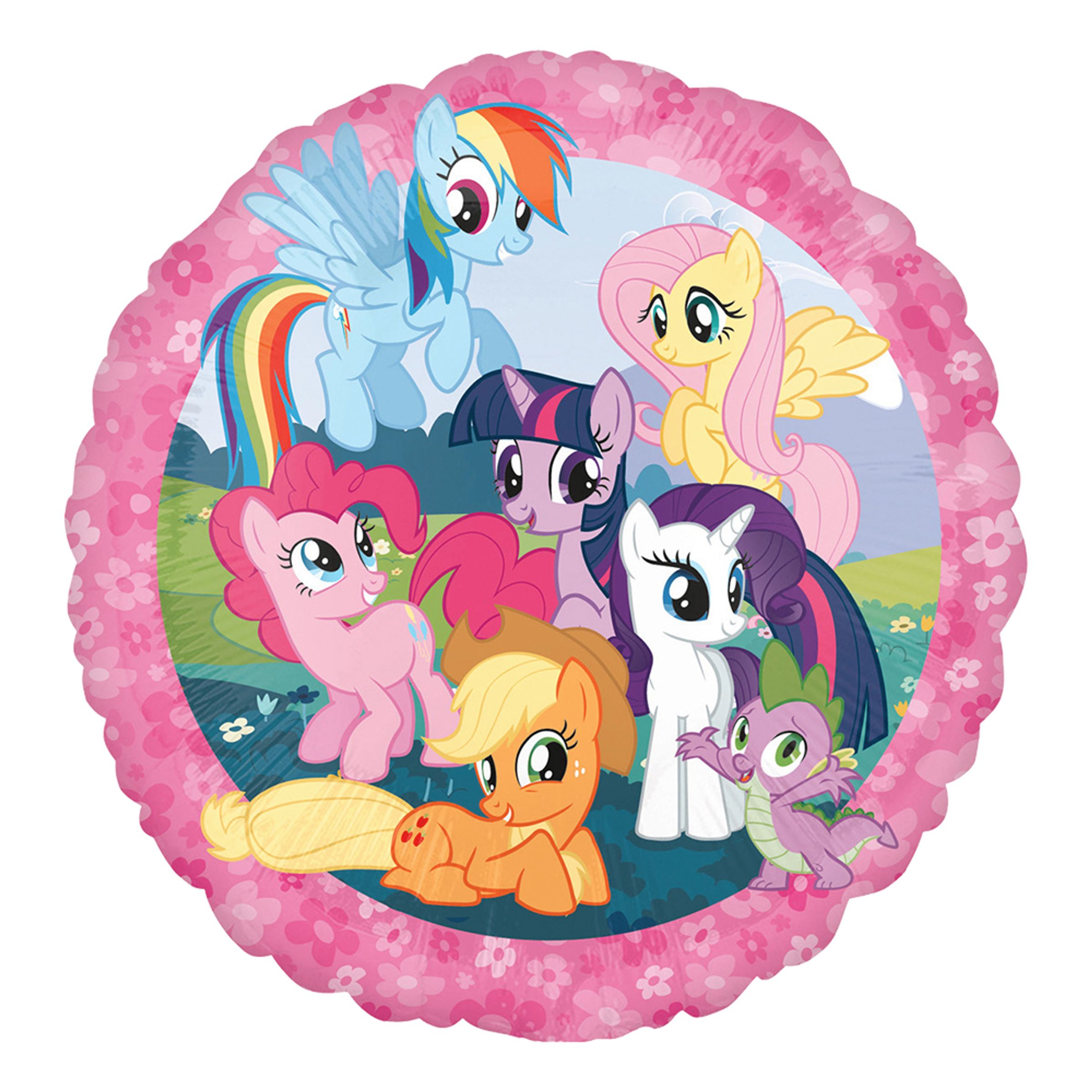 Folieballong Rund My Little Pony