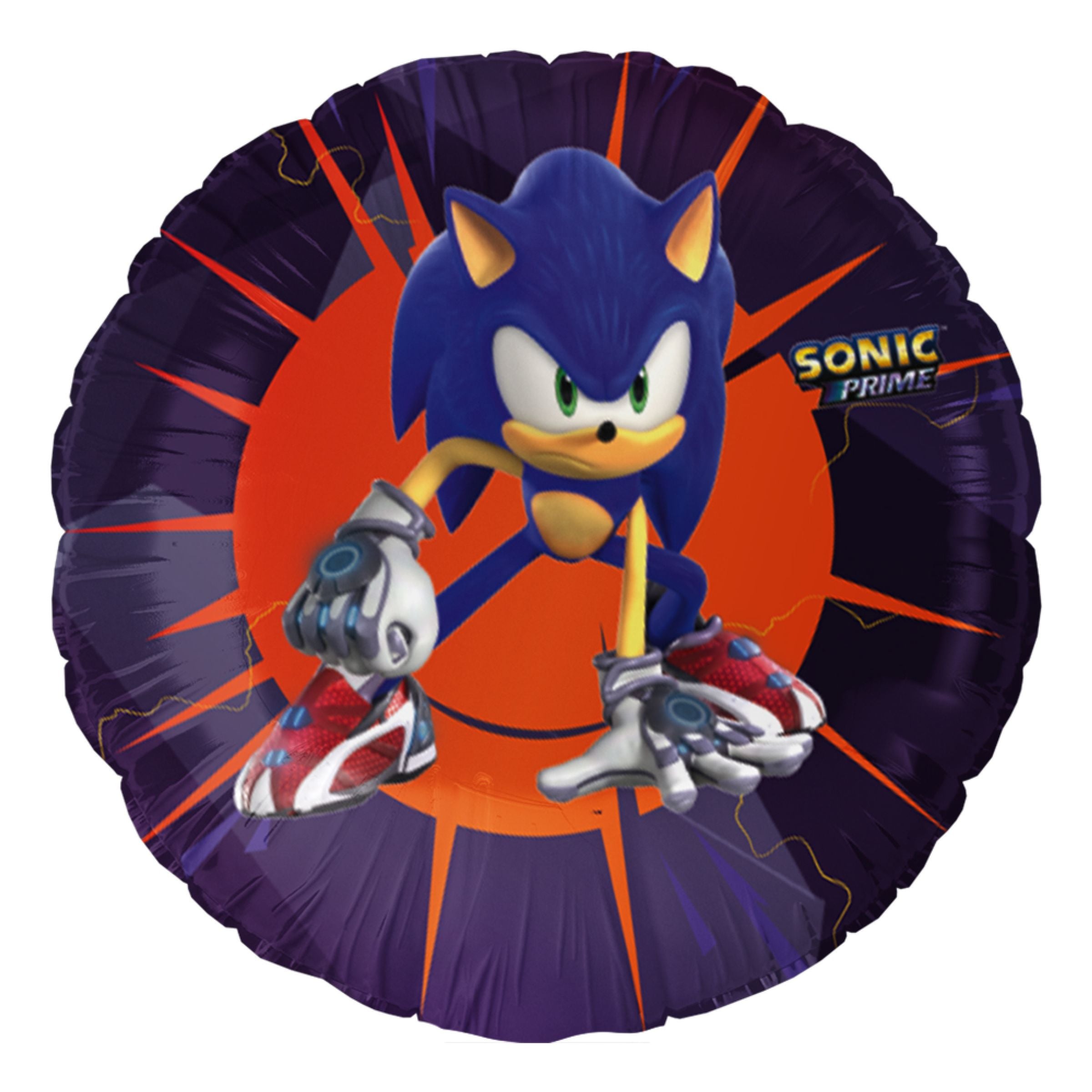 Folieballong Rund Sonic Prime&trade; | Hem - Festartiklar - Ballonger - Folieballonger | Pryloteket