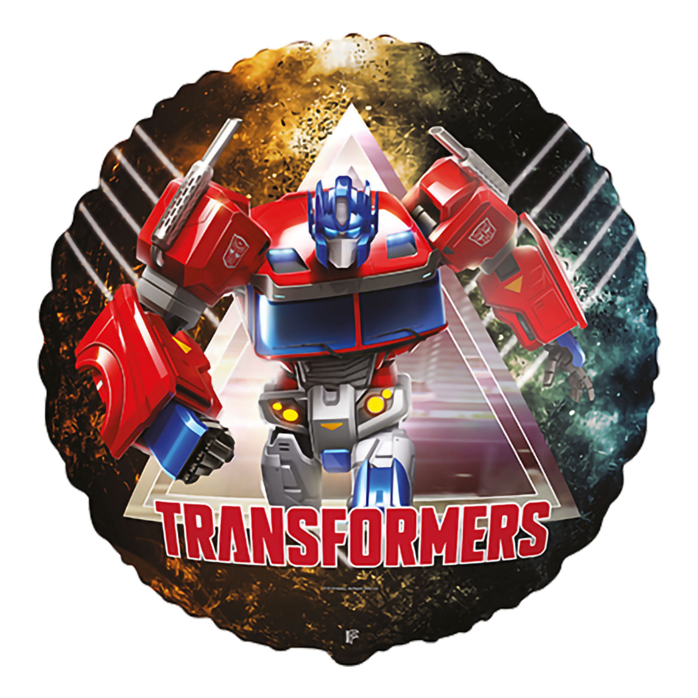 Folieballong Rund Transformers&trade; Optimus Prime | Hem - Festartiklar - Ballonger - Folieballonger | Maskeradspecialisten
