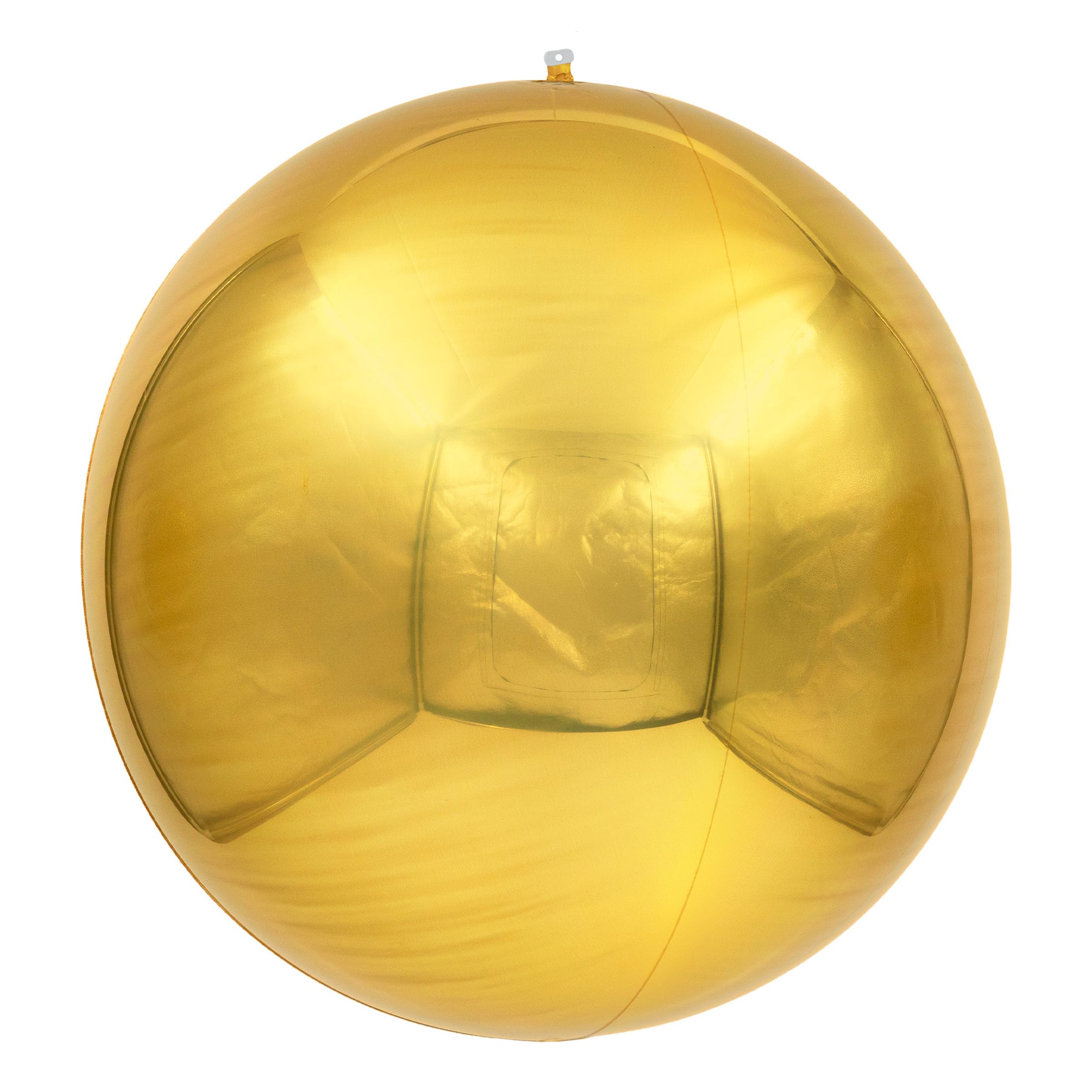 Folieballong Spegelboll Guld 3-pack - 61 cm | Hem - Festartiklar - Ballonger - Folieballonger | Maskeradspecialisten