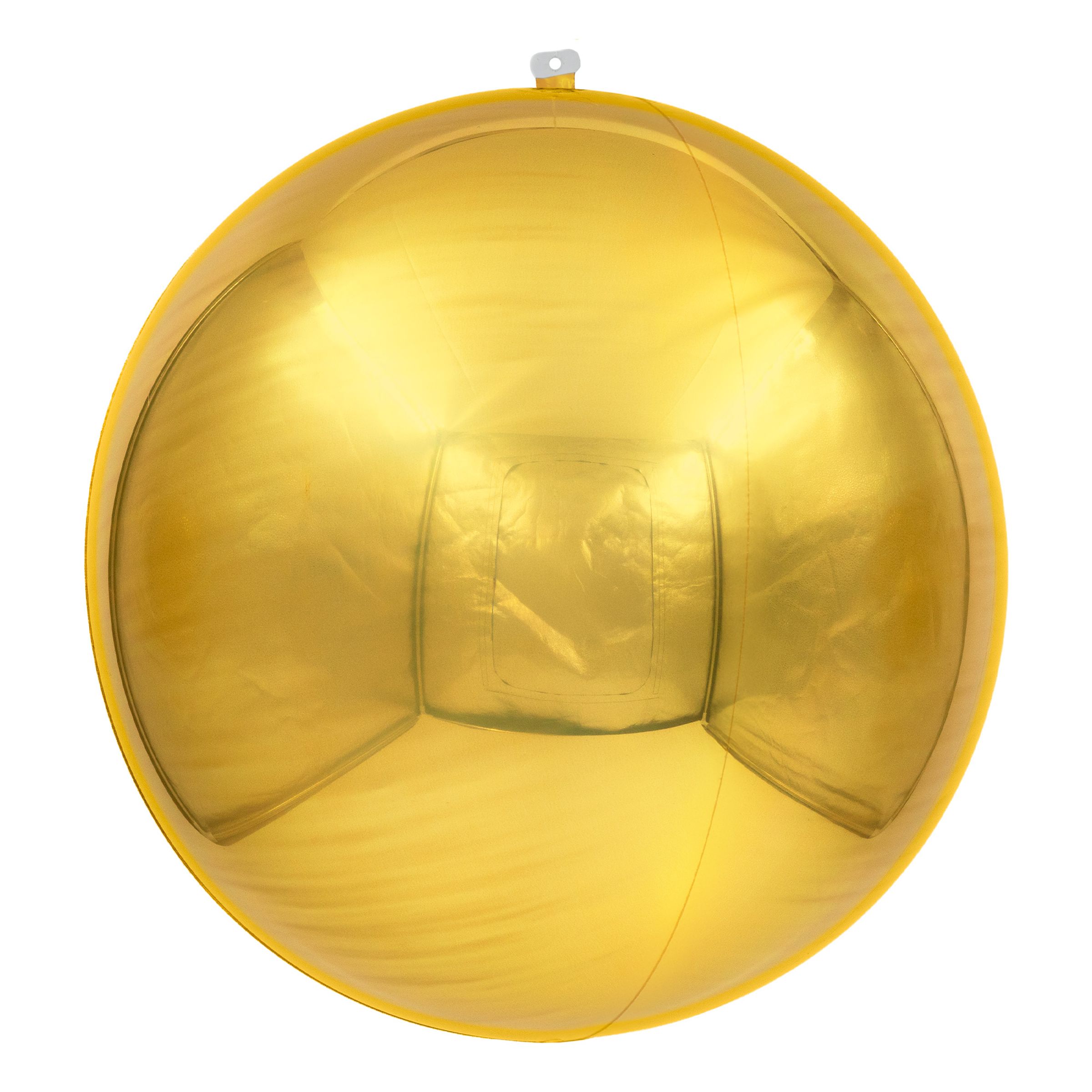 Folieballong Spegelboll Guld 3-pack - 35 cm | Hem - Festartiklar - Ballonger - Folieballonger | Maskeradspecialisten