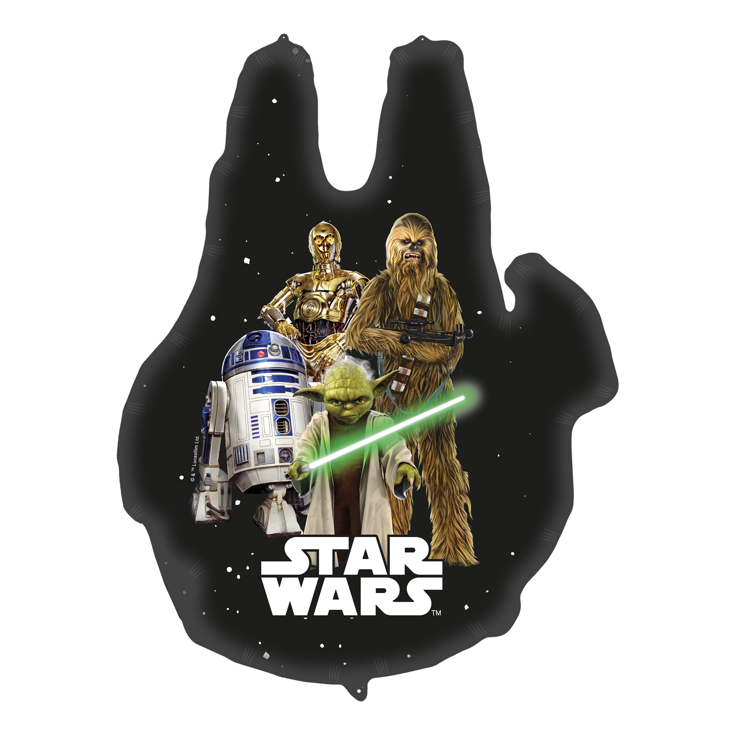 Folieballong Star Wars | Hem - Festartiklar - Ballonger - Folieballonger | Maskeradspecialisten
