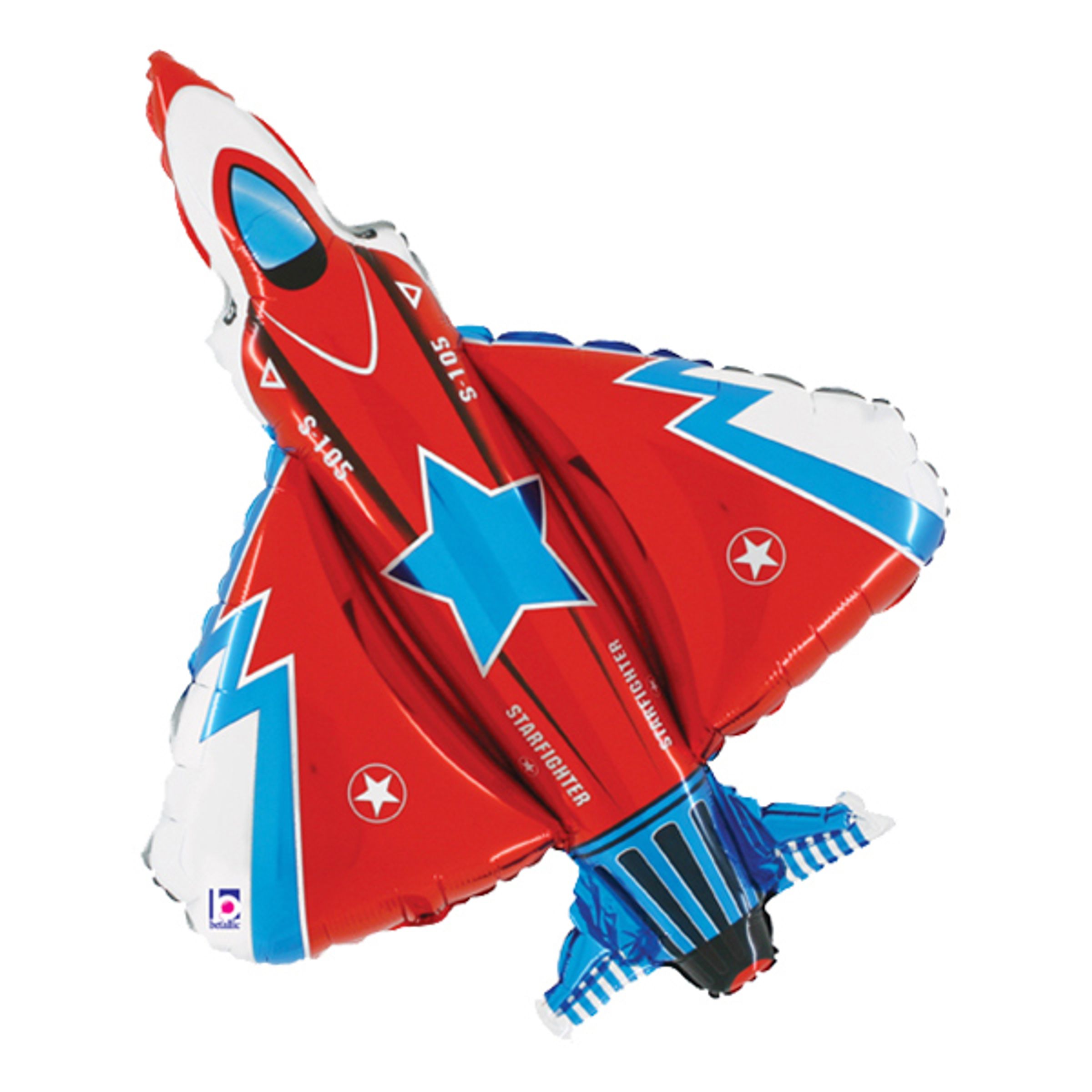 Läs mer om Folieballong Starfighter