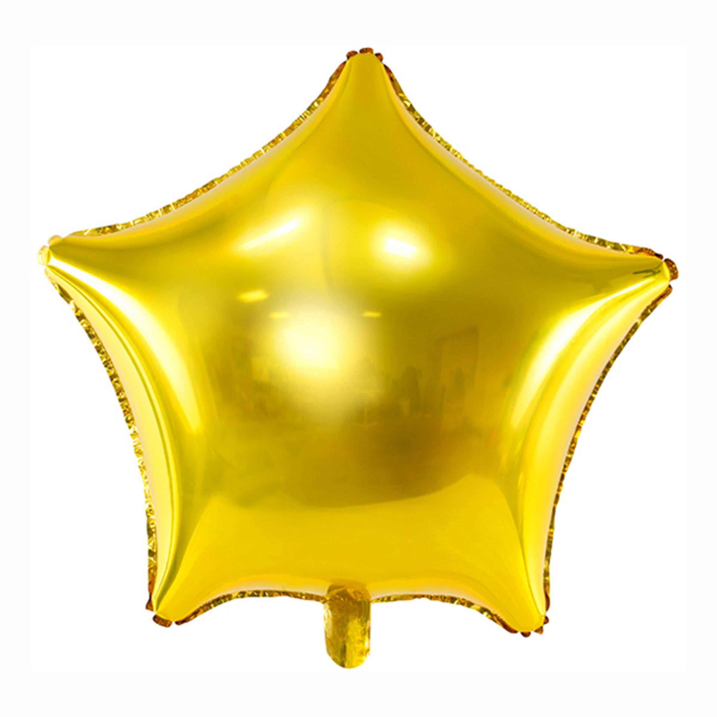 Läs mer om Folieballong Stjärna Guld