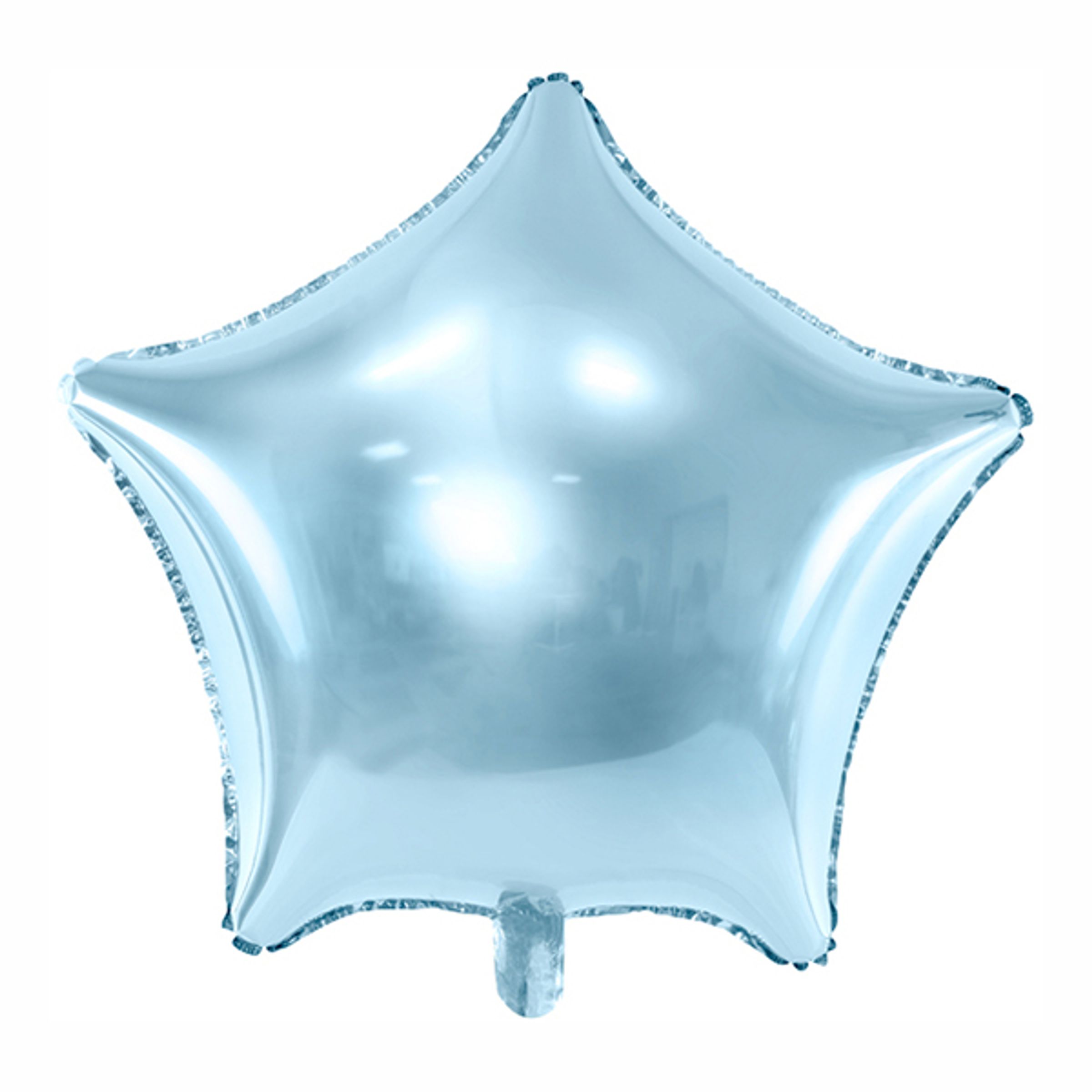 Läs mer om Folieballong Stjärna Ljusblå