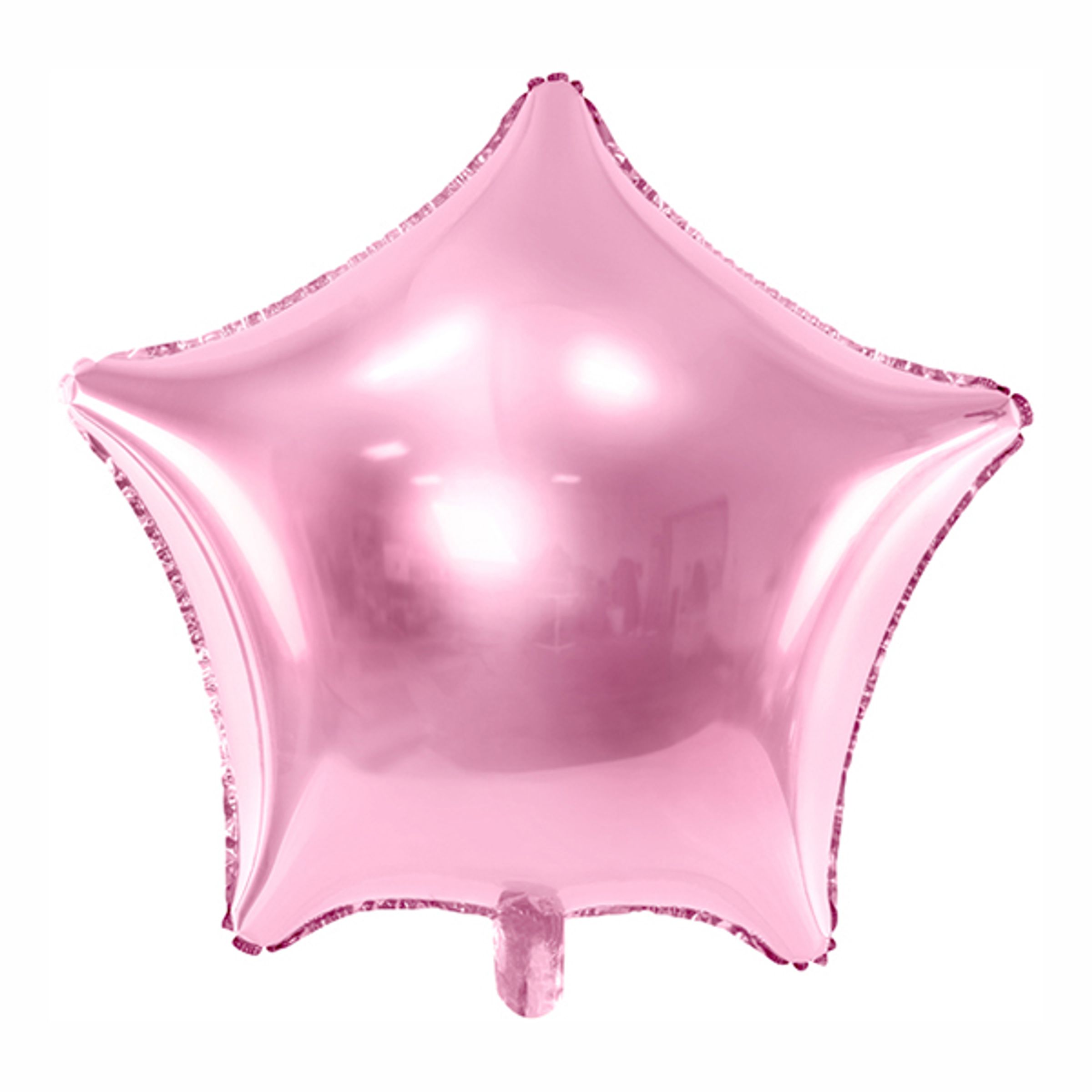 Läs mer om Folieballong Stjärna Ljusrosa
