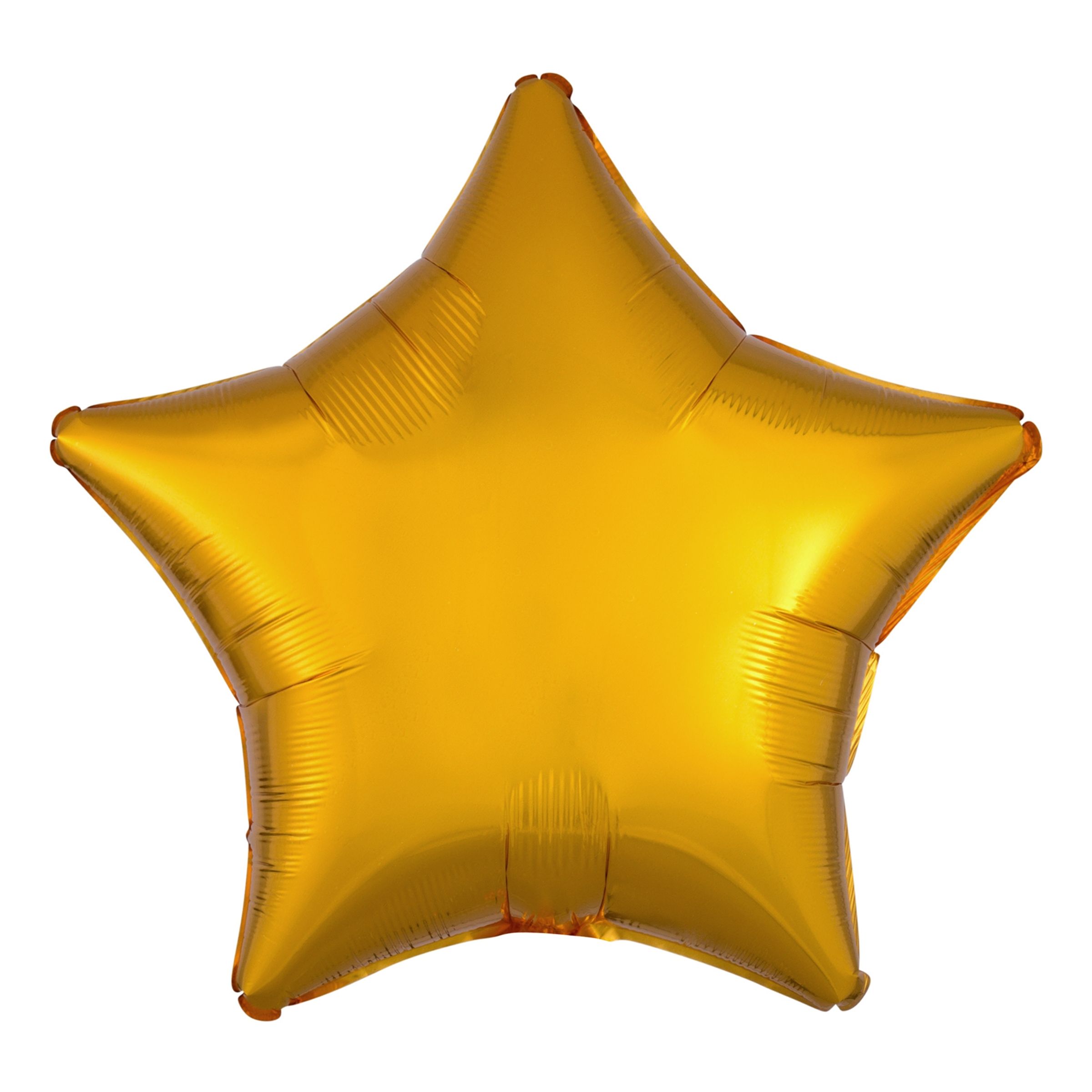 Läs mer om Folieballong Stjärna Metallic Guld