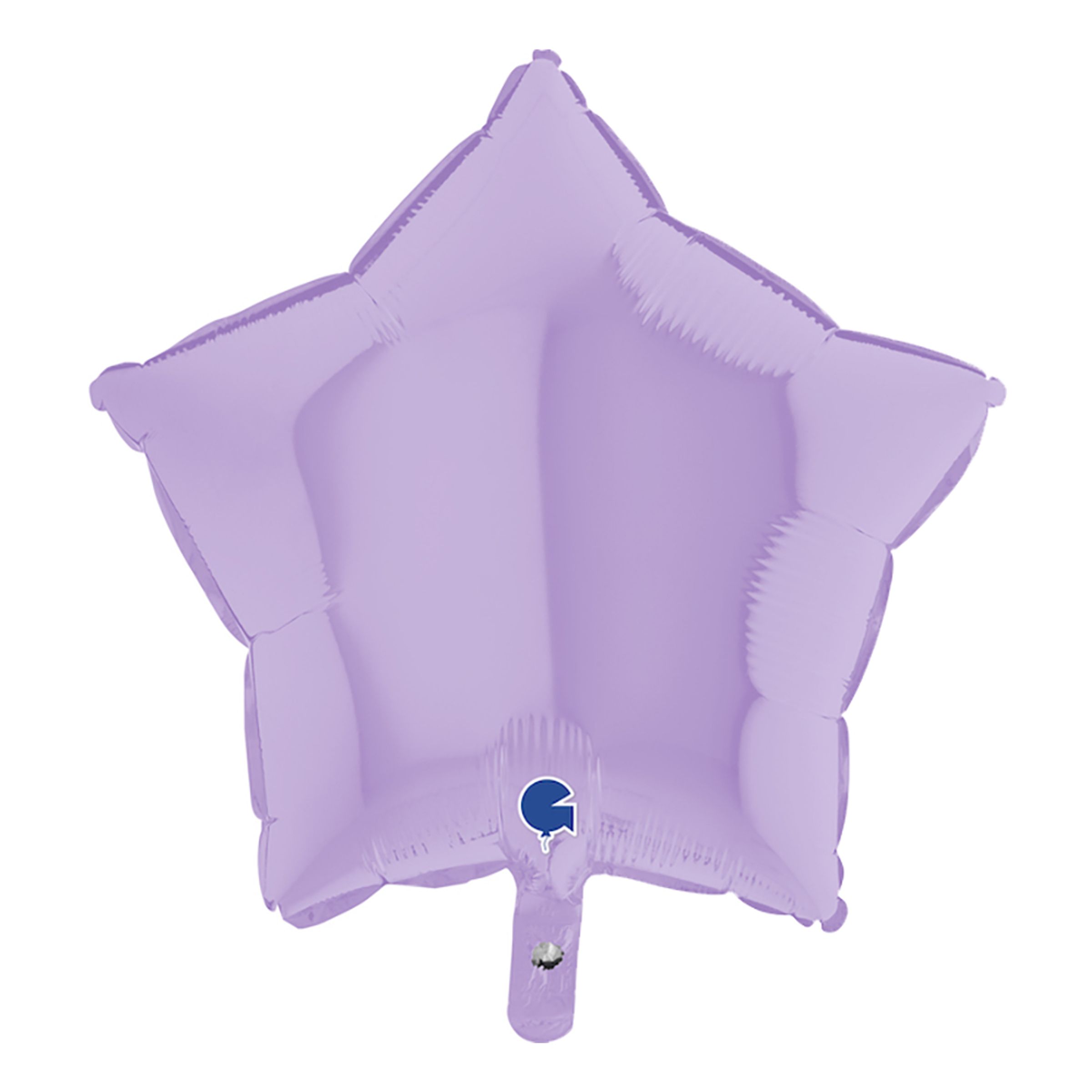 Läs mer om Folieballong Stjärna Pastell-Lila Matt - 91 cm