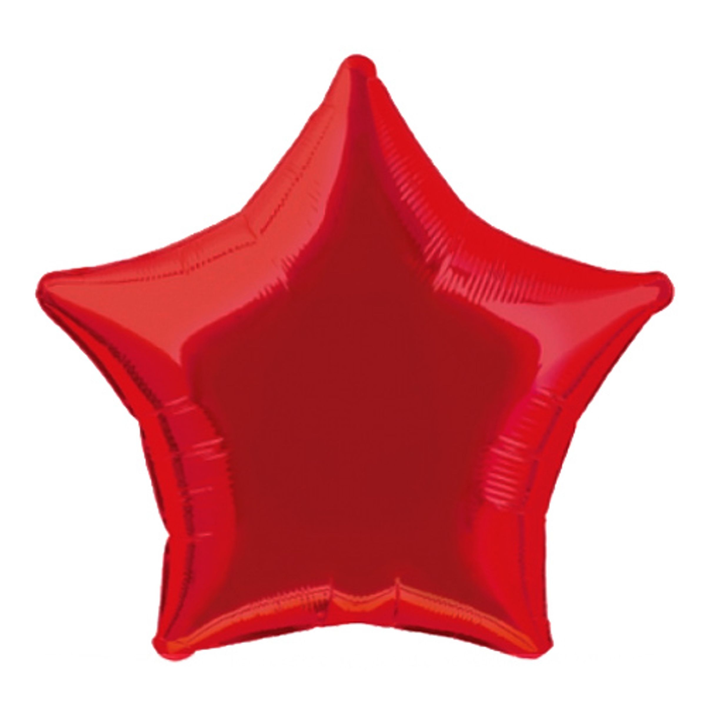Folieballong Stjärna Röd