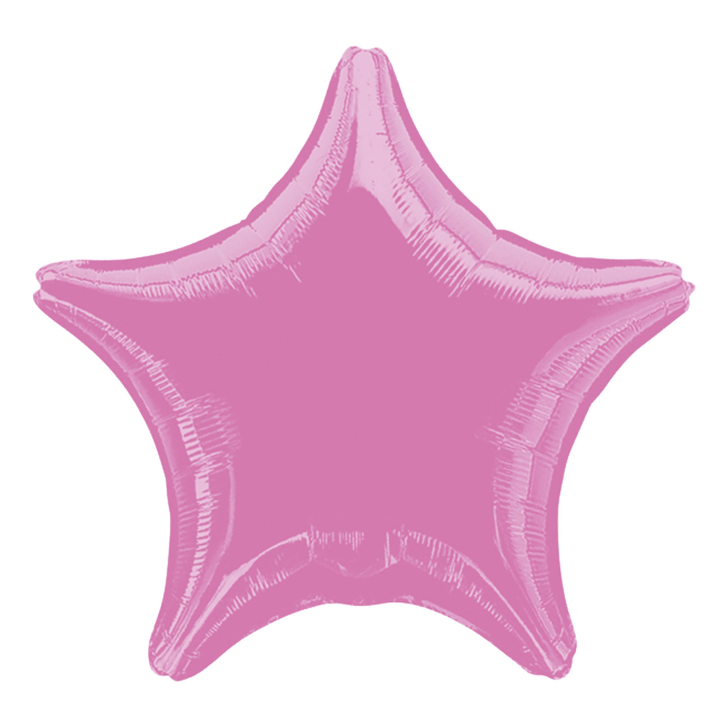 Läs mer om Folieballong Stjärna Rosa Metallic