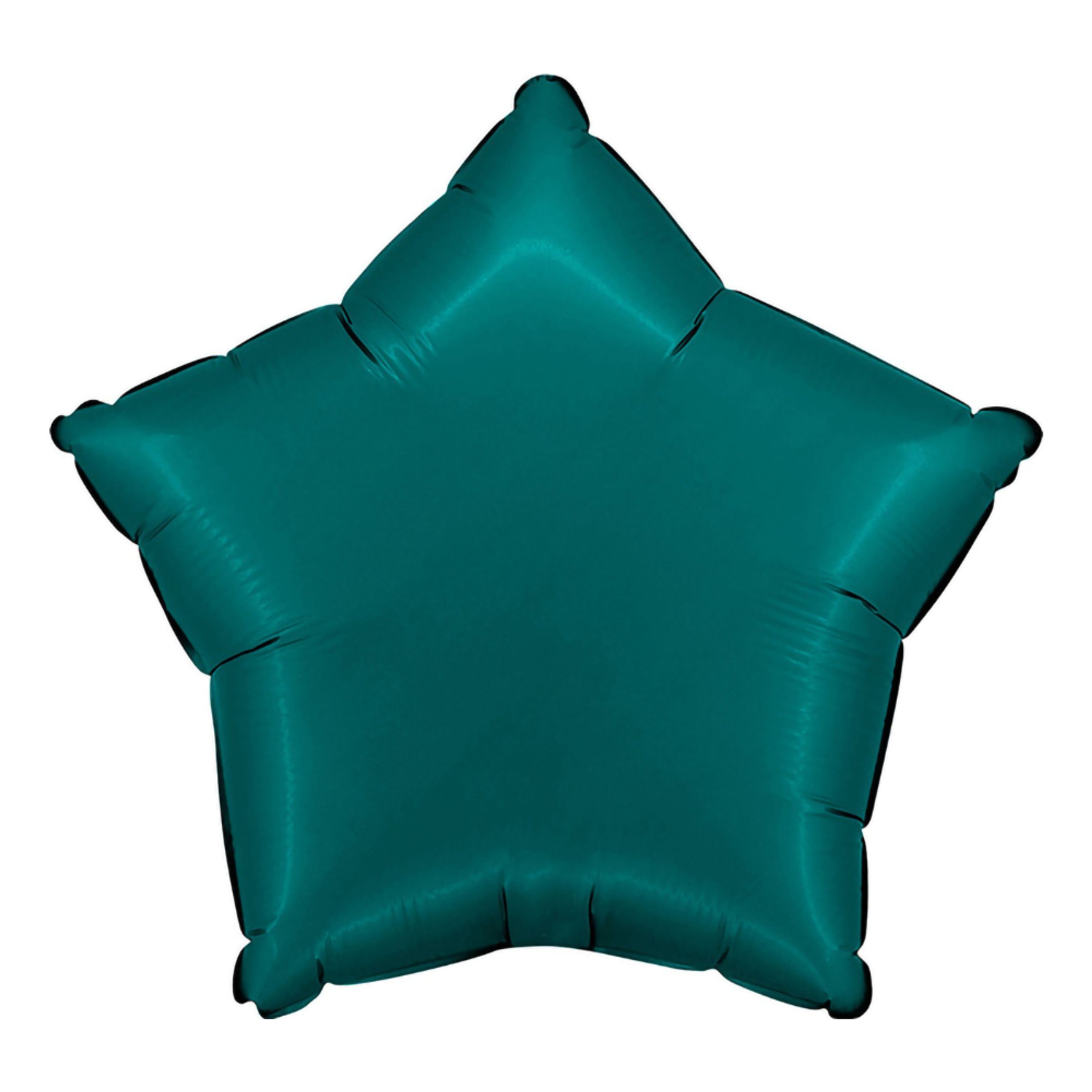 Folieballong Stjärna Satin Emerald Green