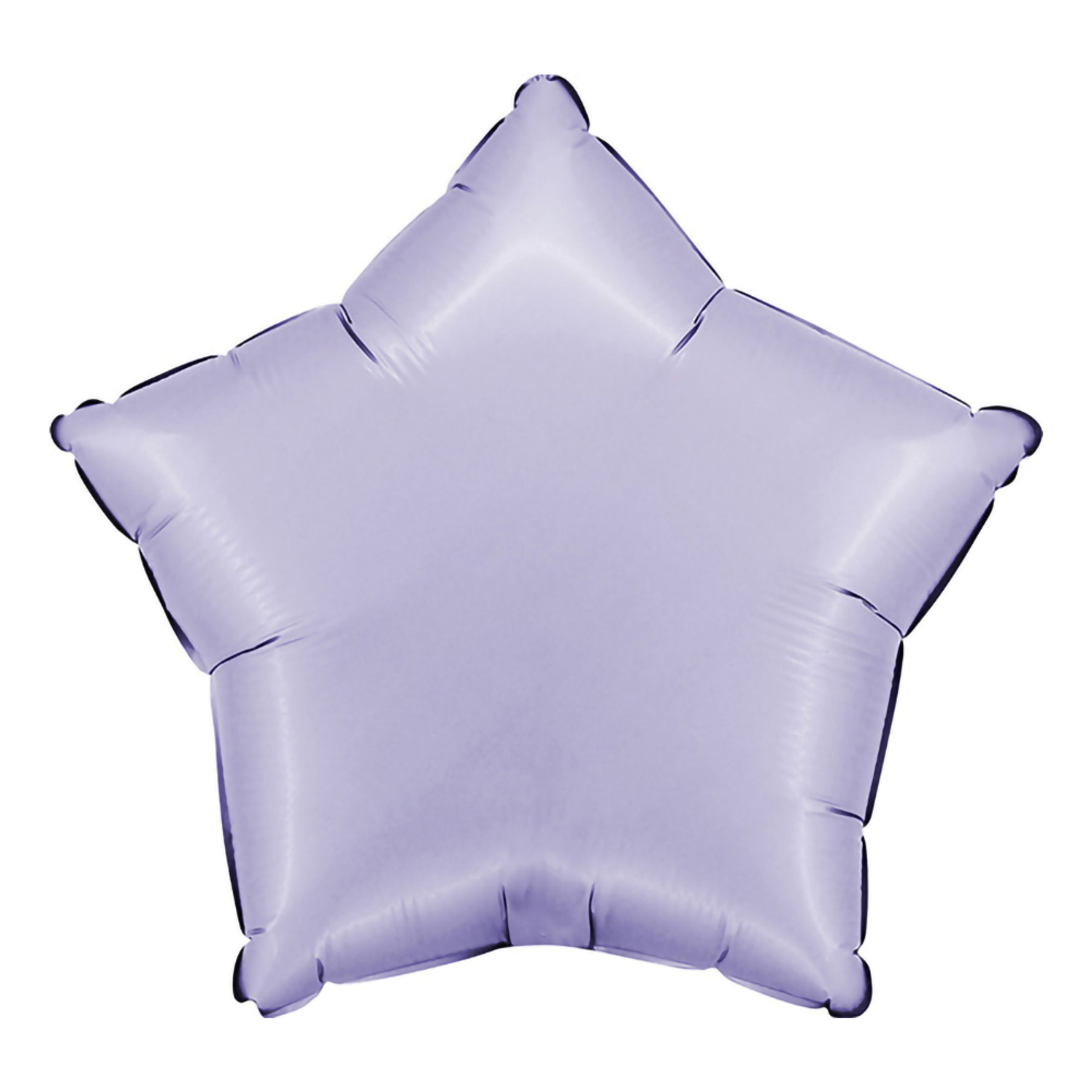 Folieballong Stjärna Satin Lilac