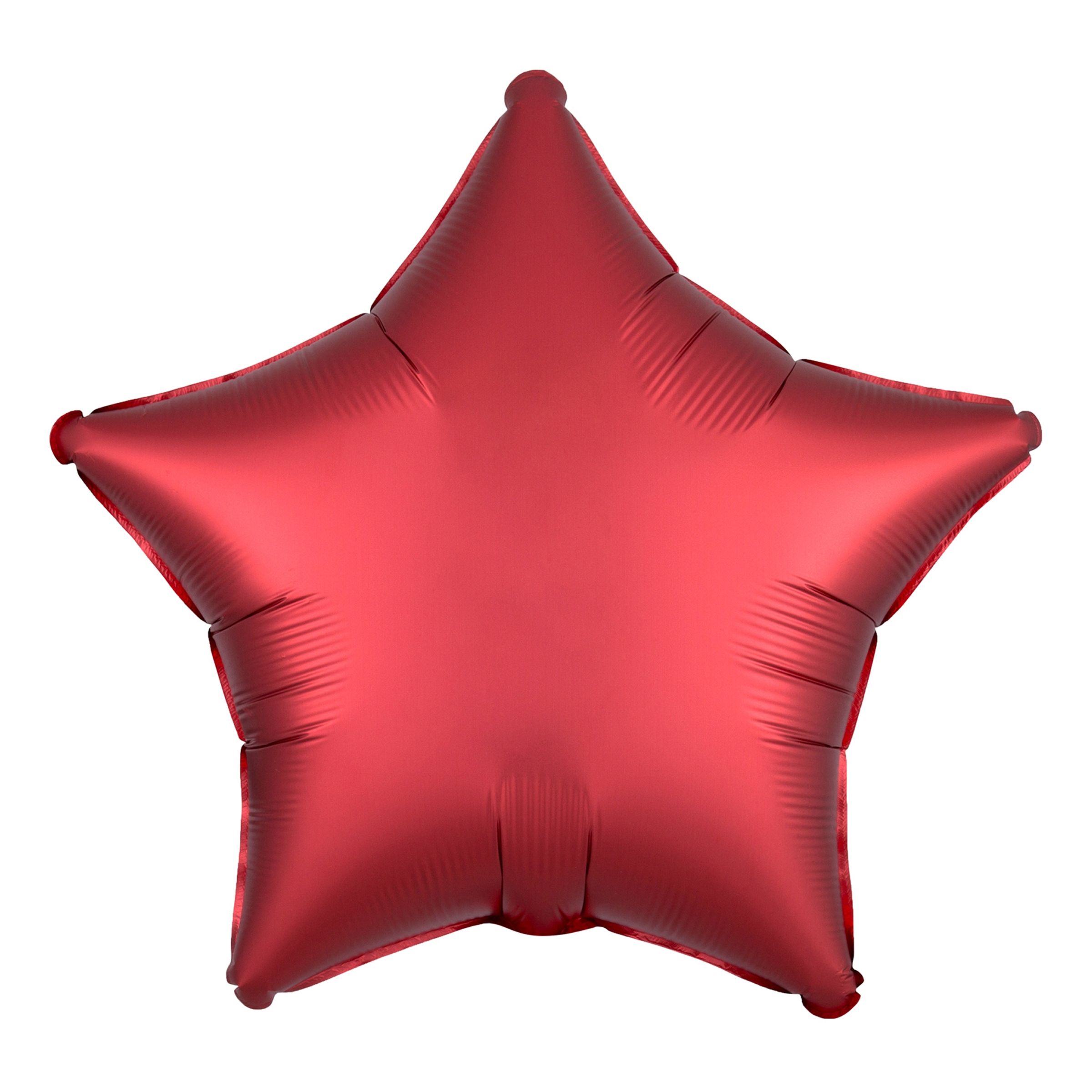 Läs mer om Folieballong Stjärna Silke Mörkröd