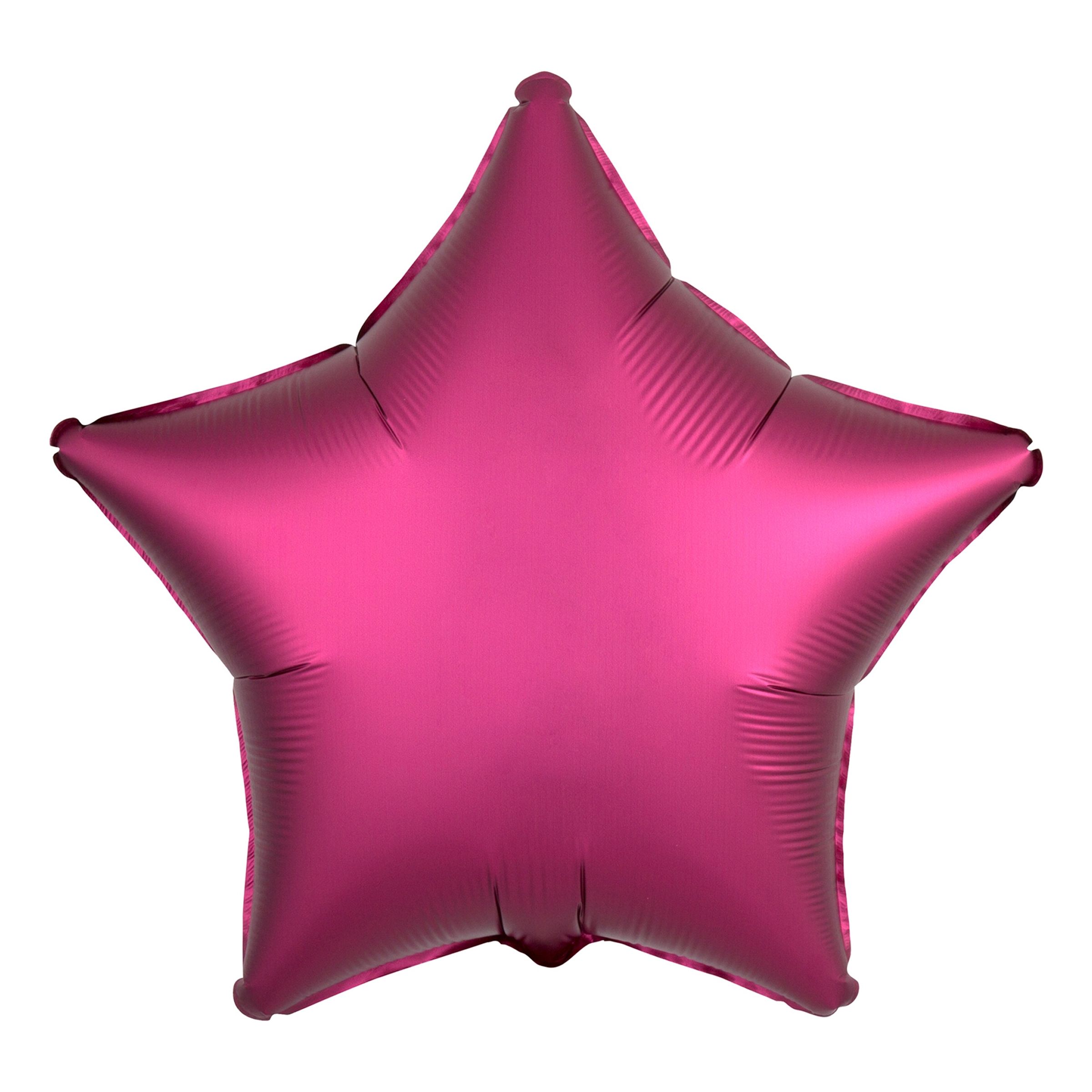 Läs mer om Folieballong Stjärna Silke Pomegranate