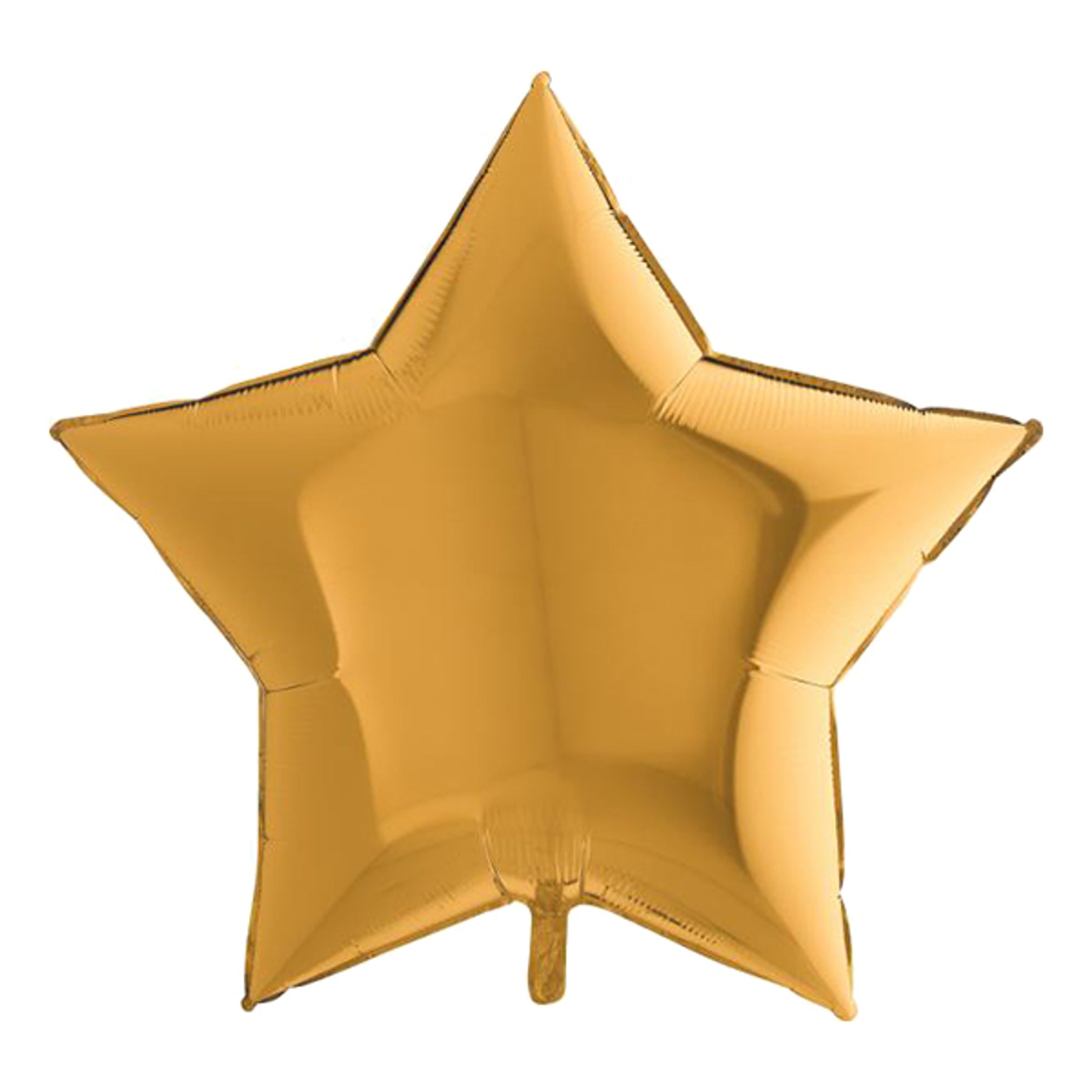 Läs mer om Folieballong Stjärna Stor Guld
