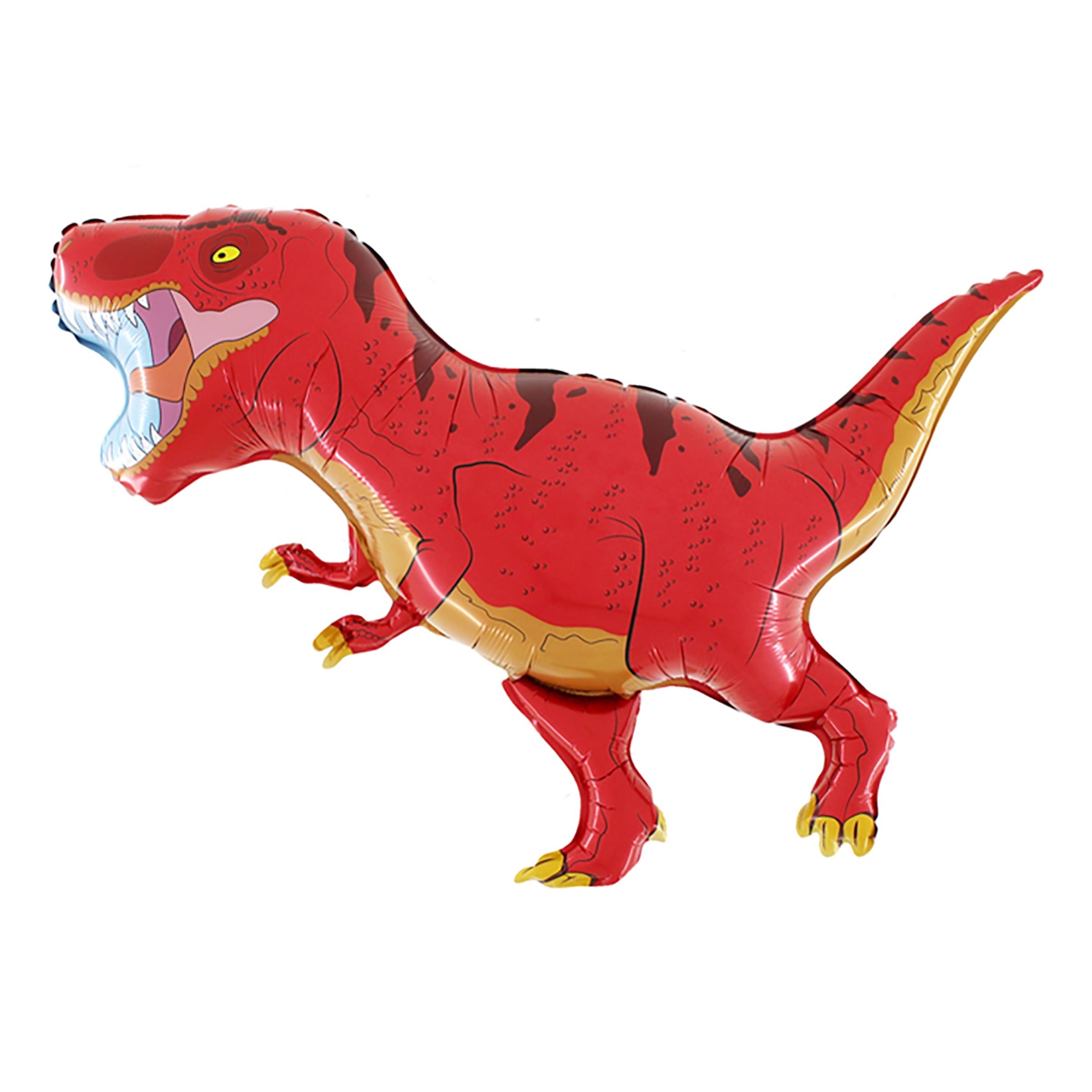 Läs mer om Folieballong T-Rex Röd Dinosaurie