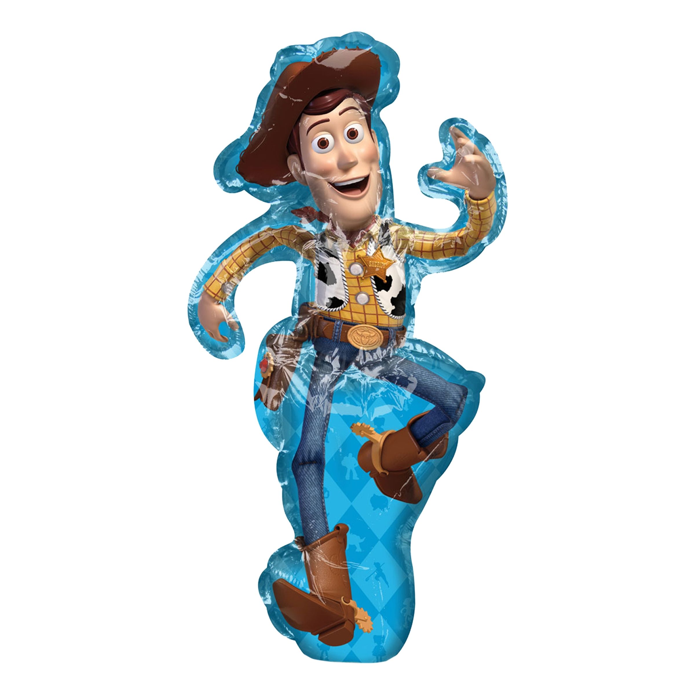 Läs mer om Folieballong Toy Story 4 Woody på Pinne