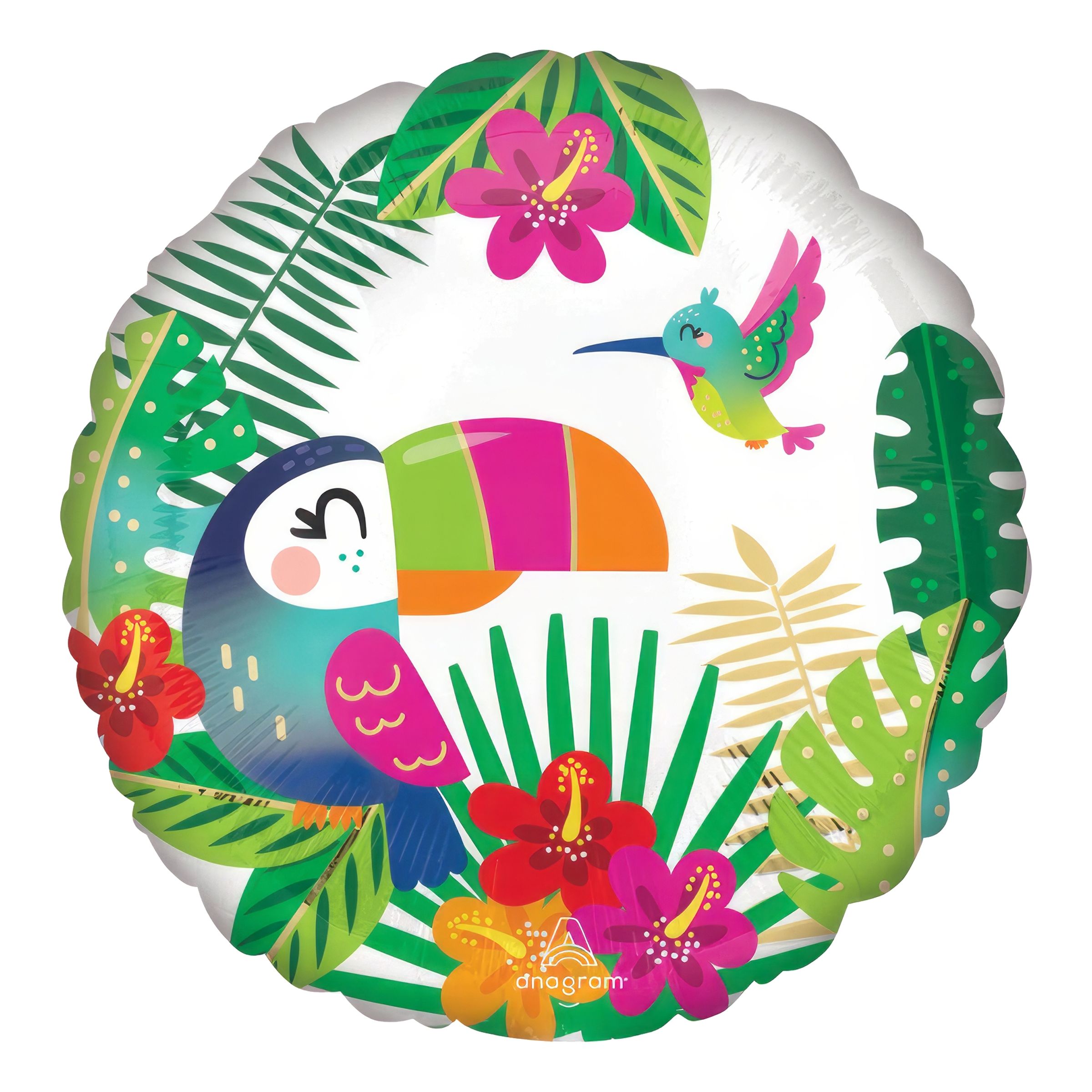 Läs mer om Folieballong Tropisk