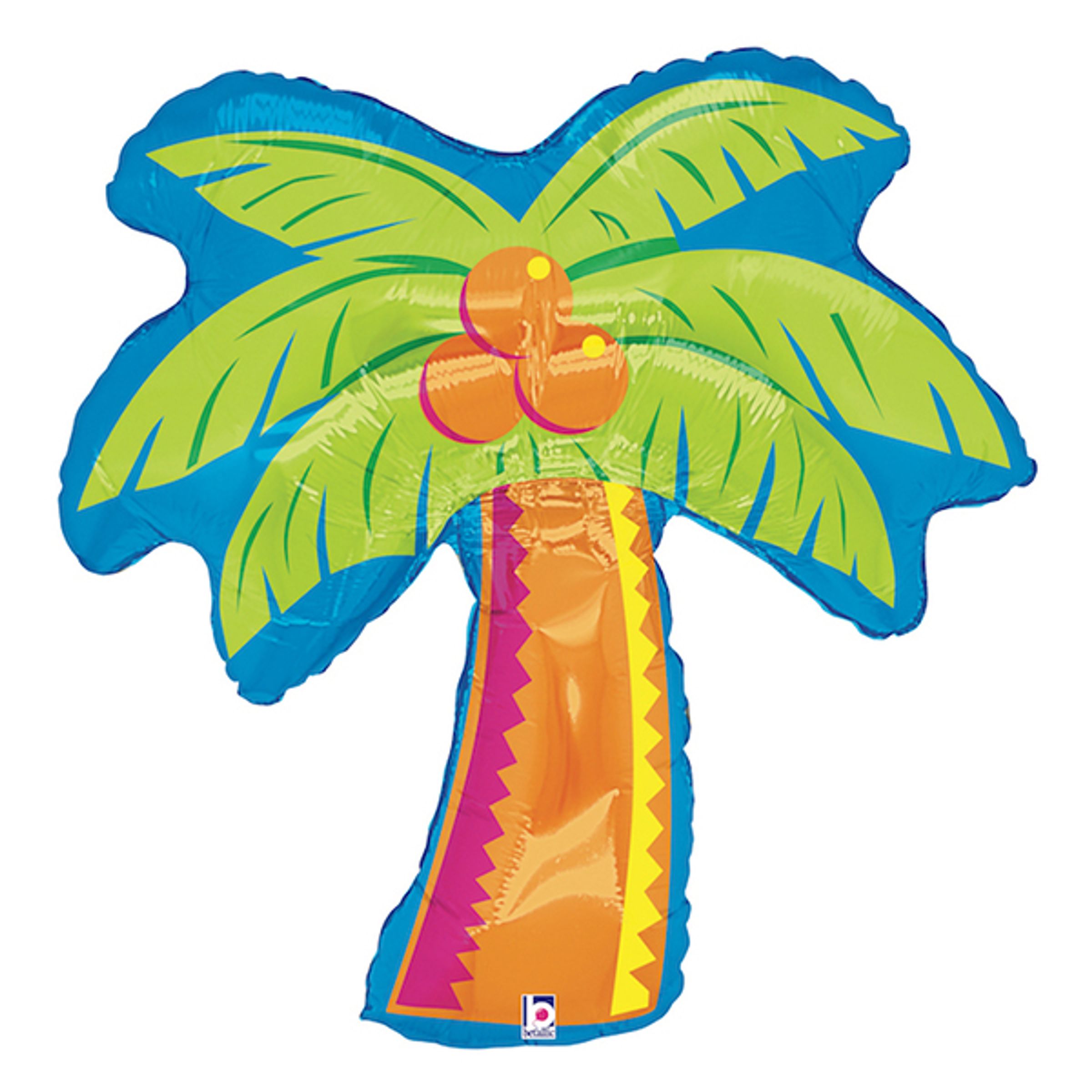 Läs mer om Folieballong Tropisk Palm - 94 cm