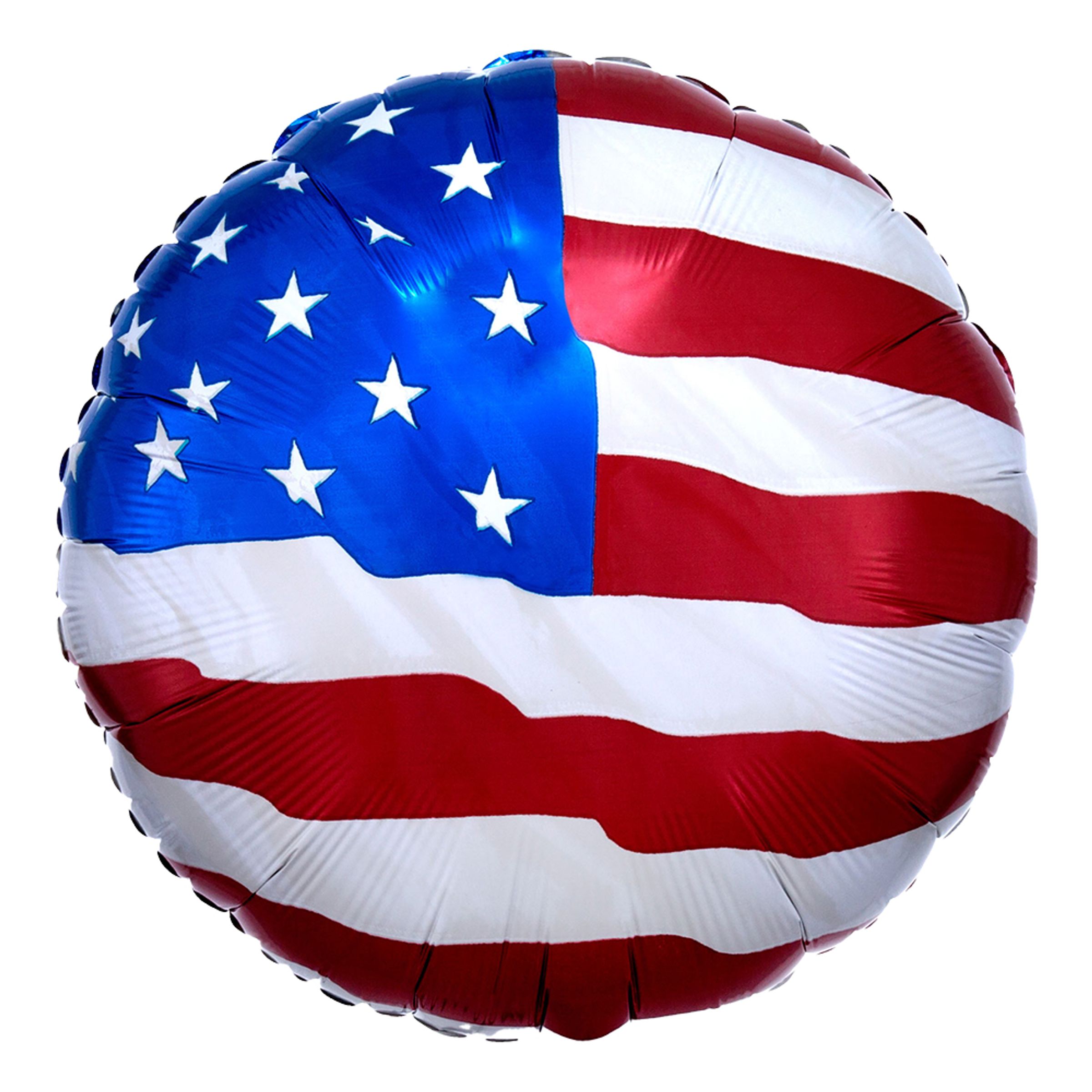 Folieballong USA Flagga