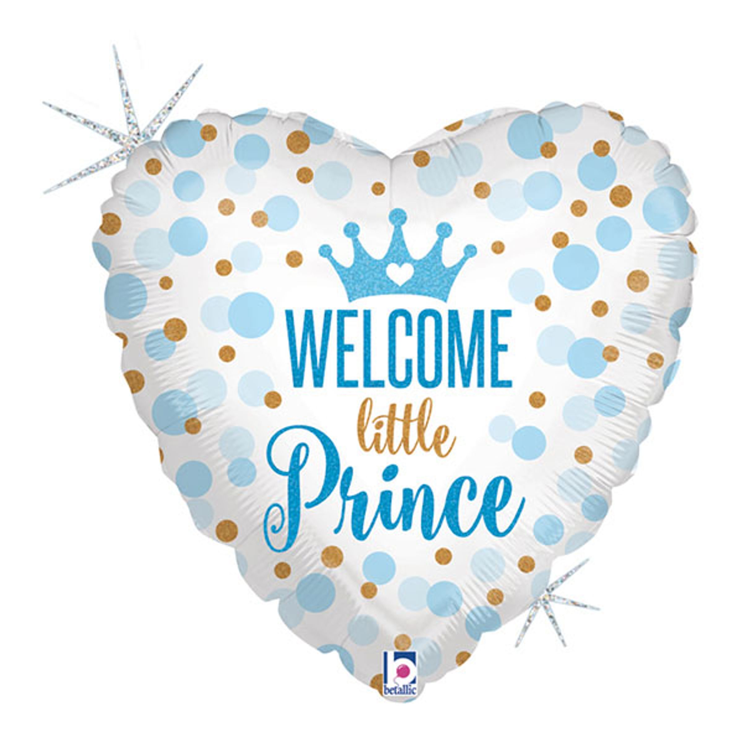 Läs mer om Folieballong Welcome Little Prince