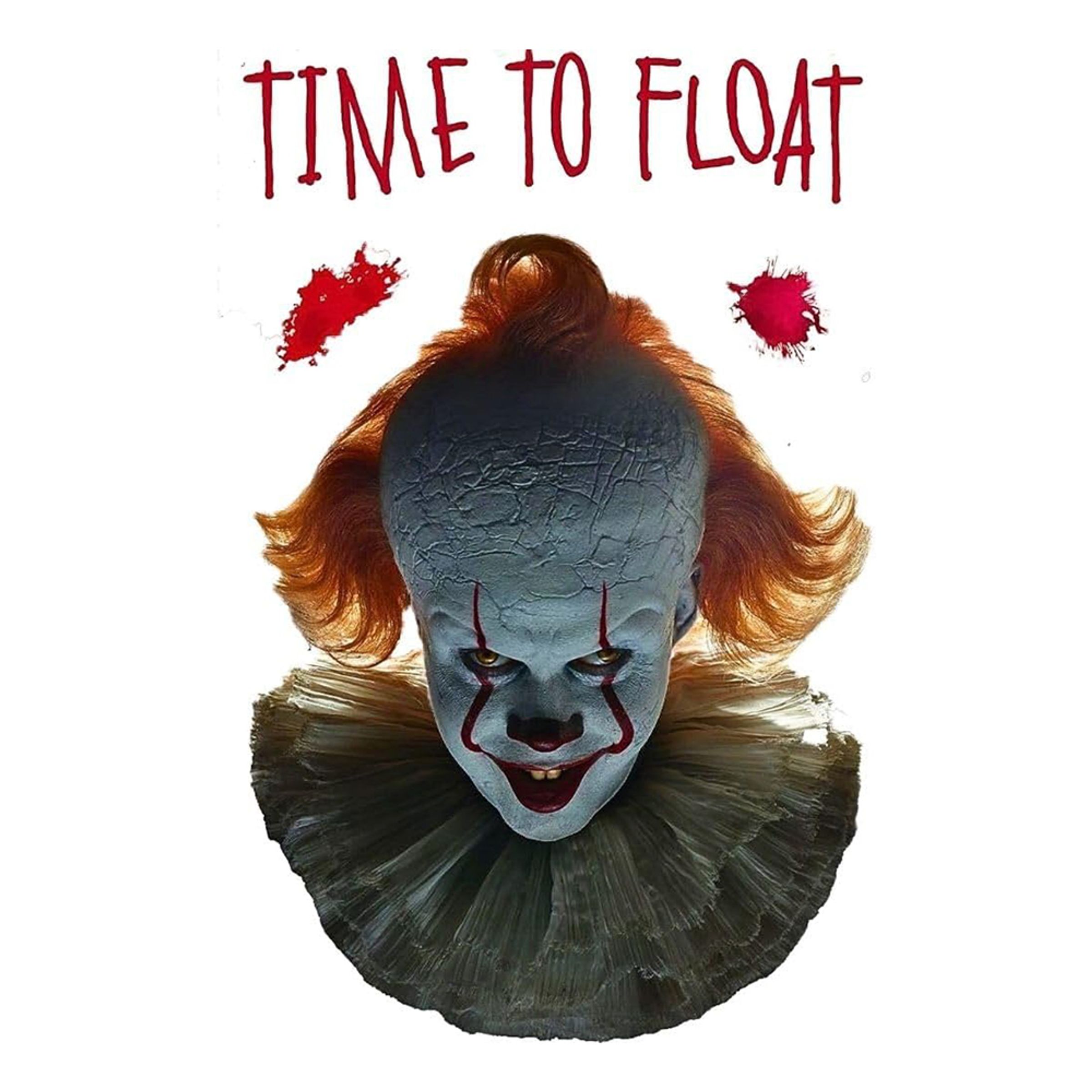 Fönsterdekoration Pennywise Time To Float | Hem//Teman//Högtider//Halloween | PartyOutlet