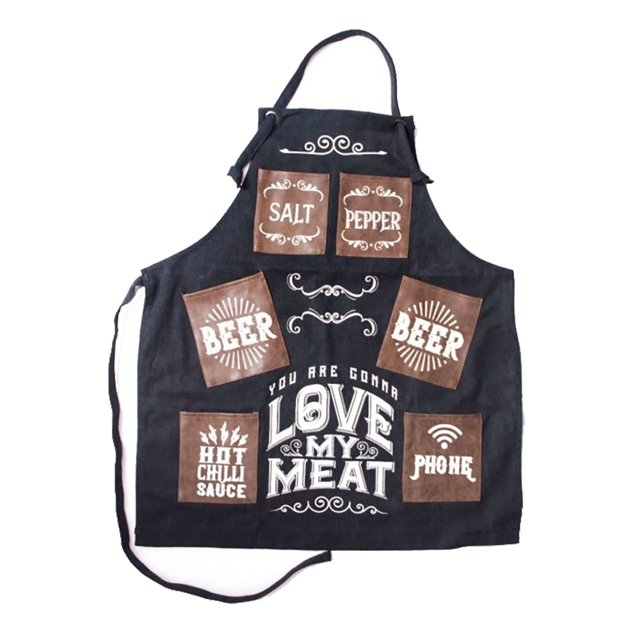 Förkläde Love My Meat