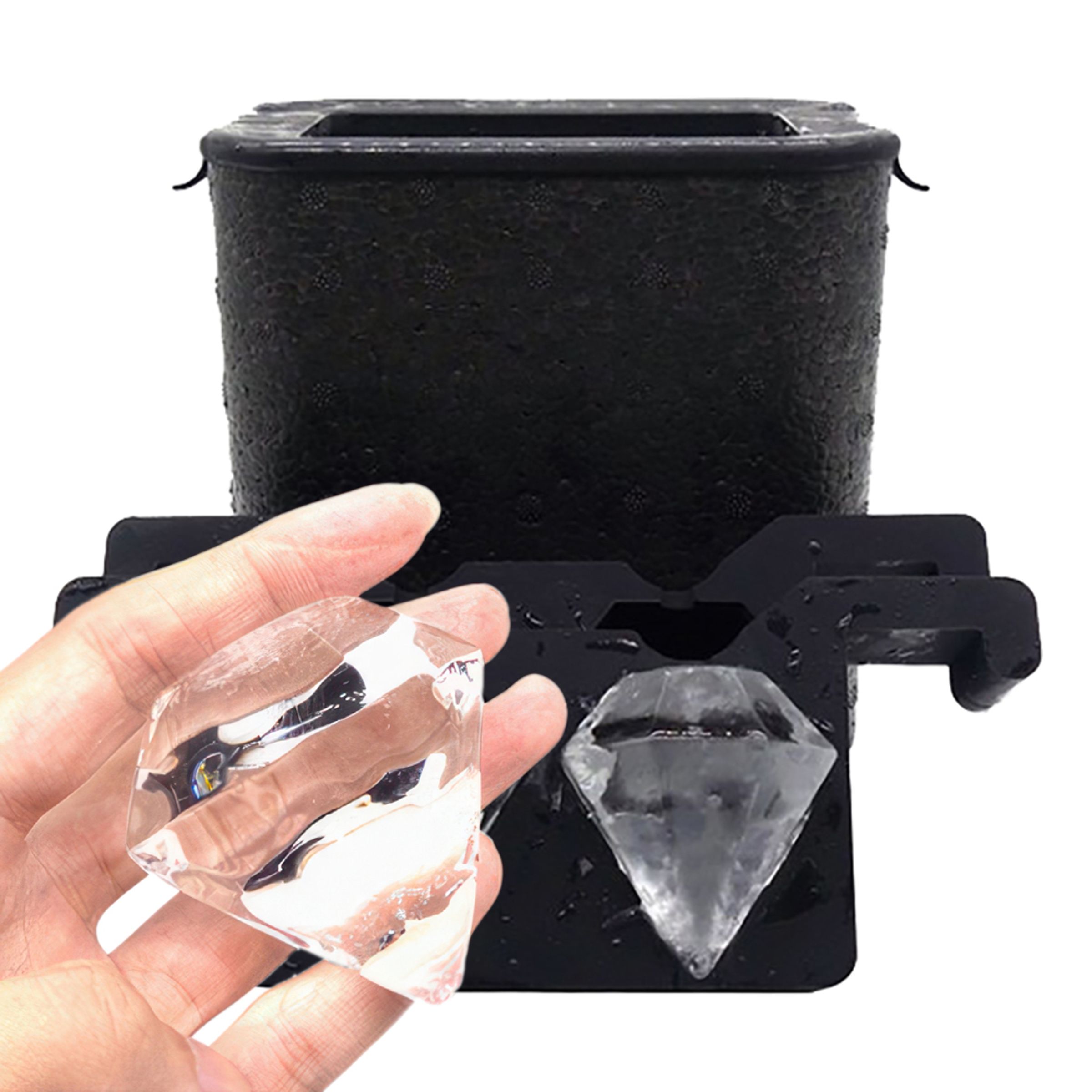 Läs mer om Form för Kristallklar Is - Diamanter