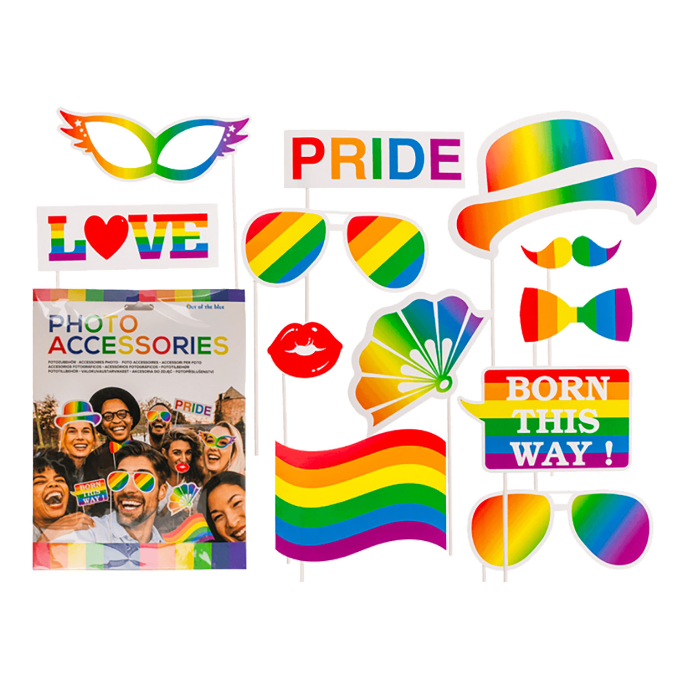 Läs mer om Foto Props Pride - 12-pack