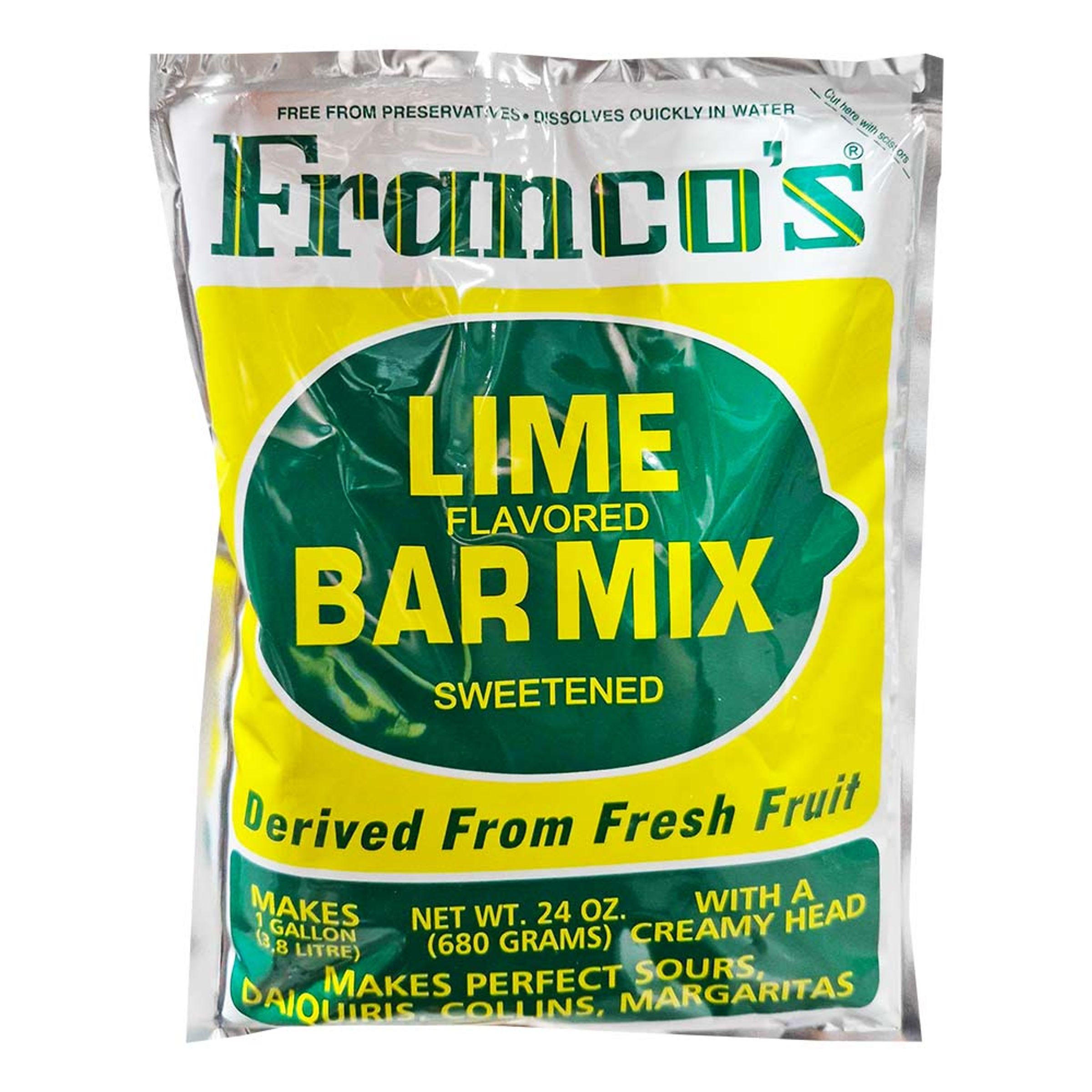 Läs mer om Francos Lime Sweet & Sour Mix - 680 g