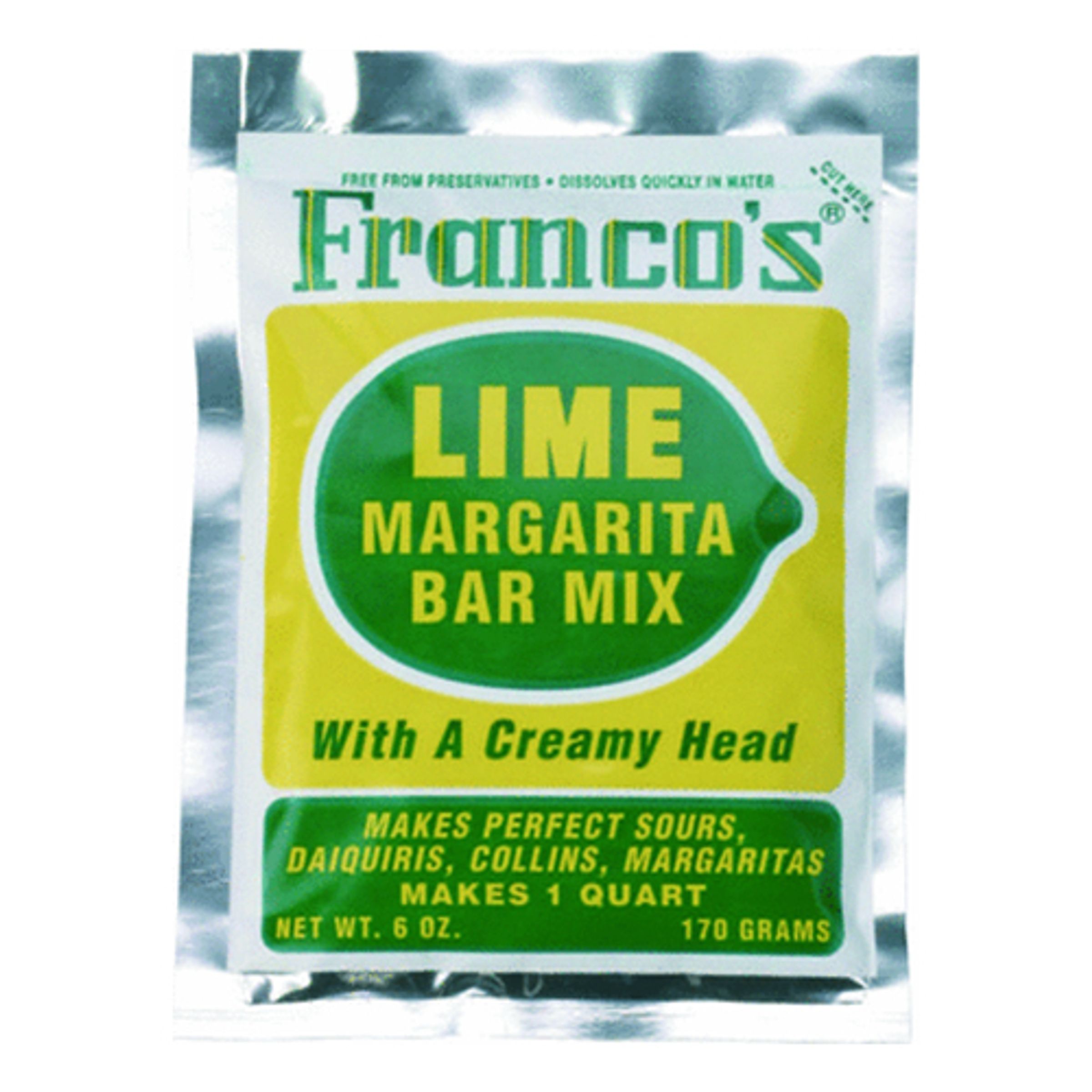 Läs mer om Francos Lime Sweet & Sour Mix - 170 gram