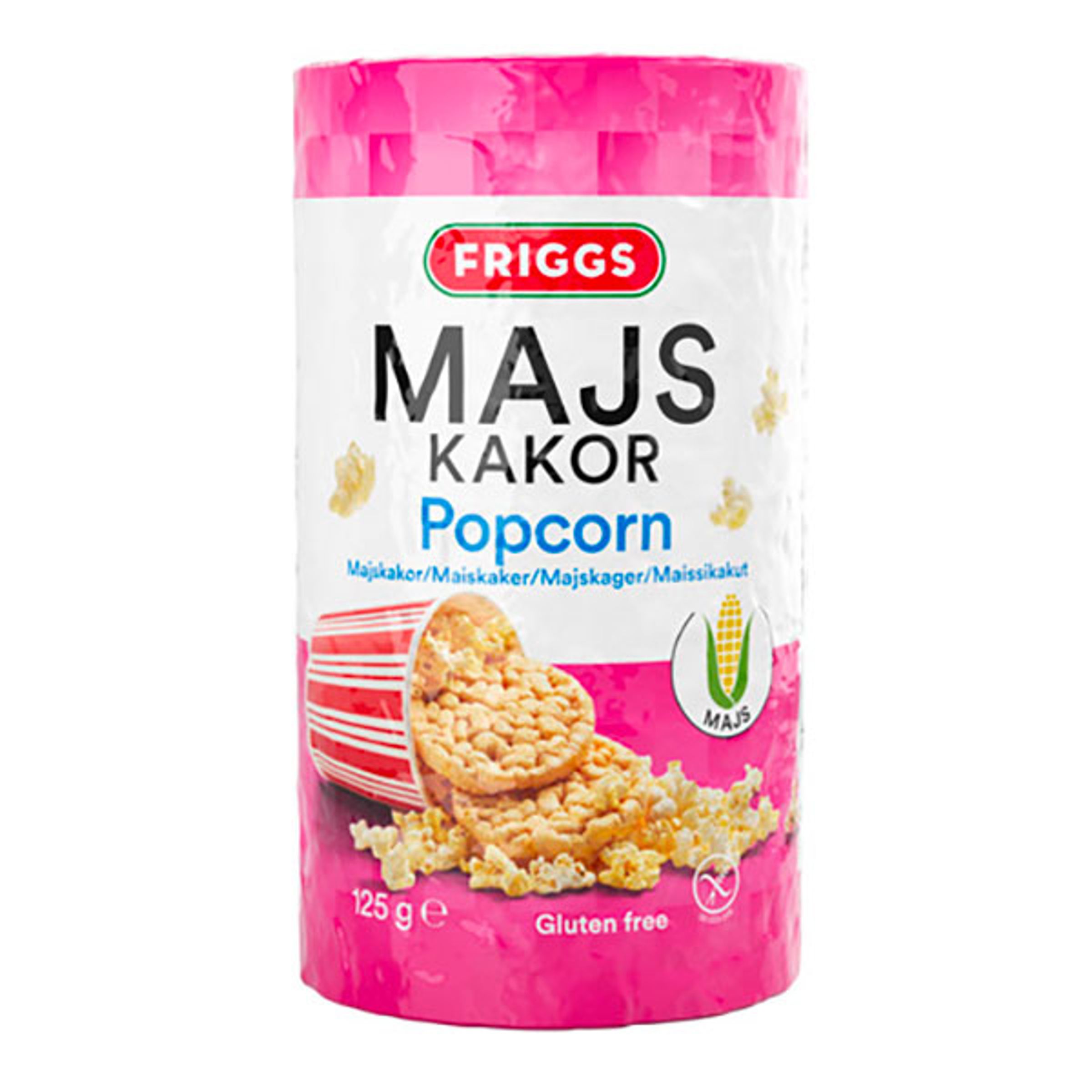 Läs mer om Friggs Majskakor Popcorn - 125 gram