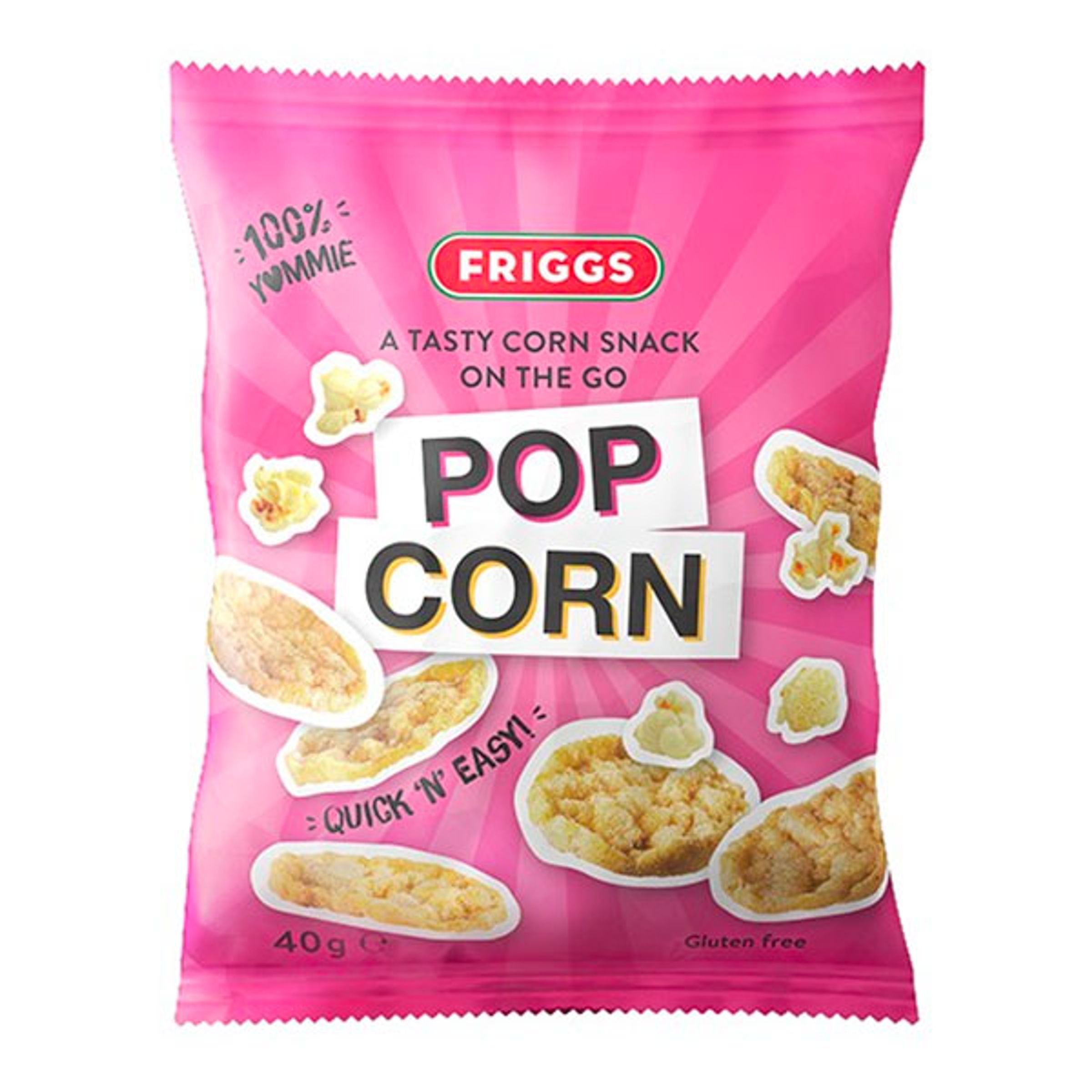Läs mer om Friggs Minimajskakor Popcorn - 40 gram