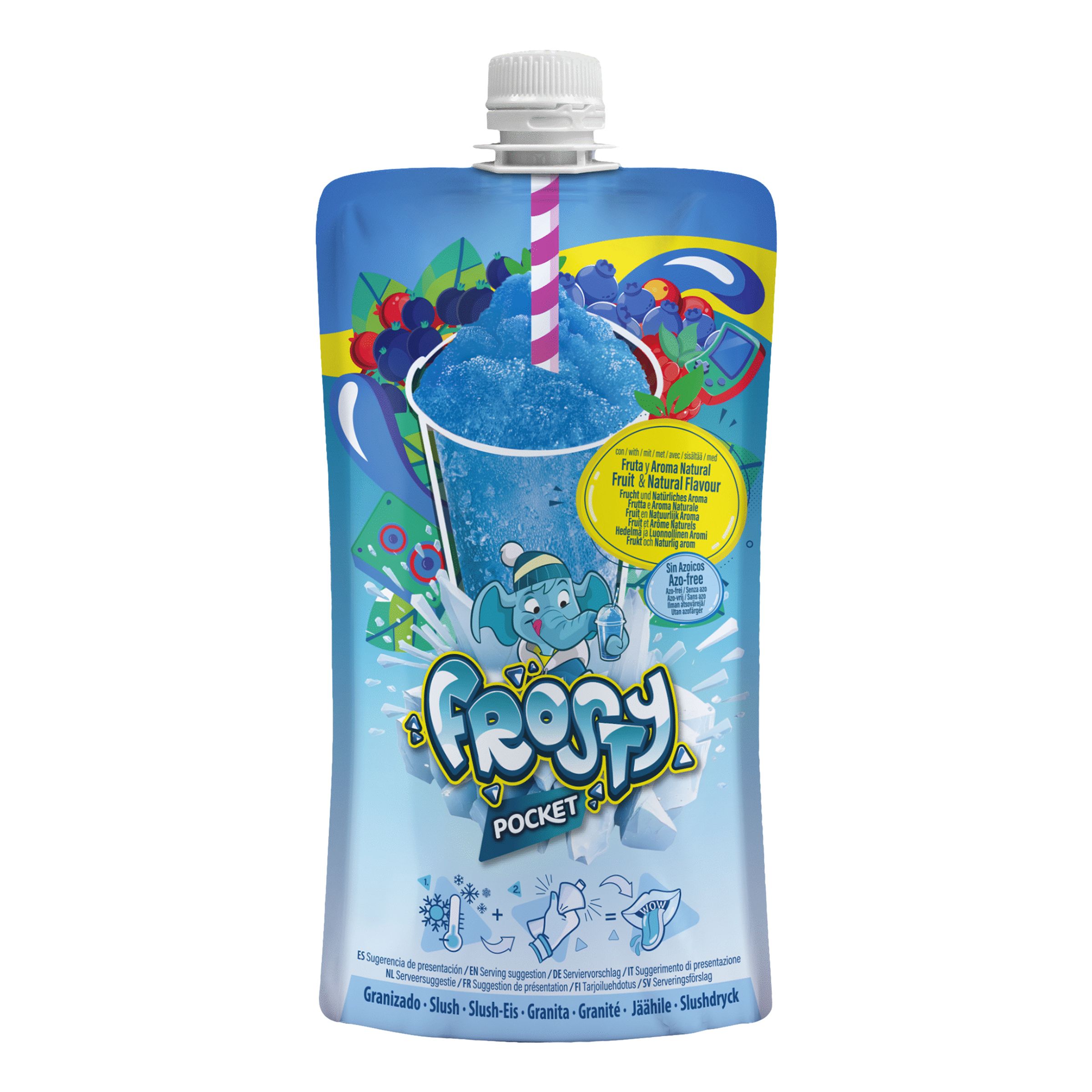 Frosty Instant Slush Forest Fruits - 150 ml | Hem - Godis & Läsk - Dryck - Slush | Pryloteket