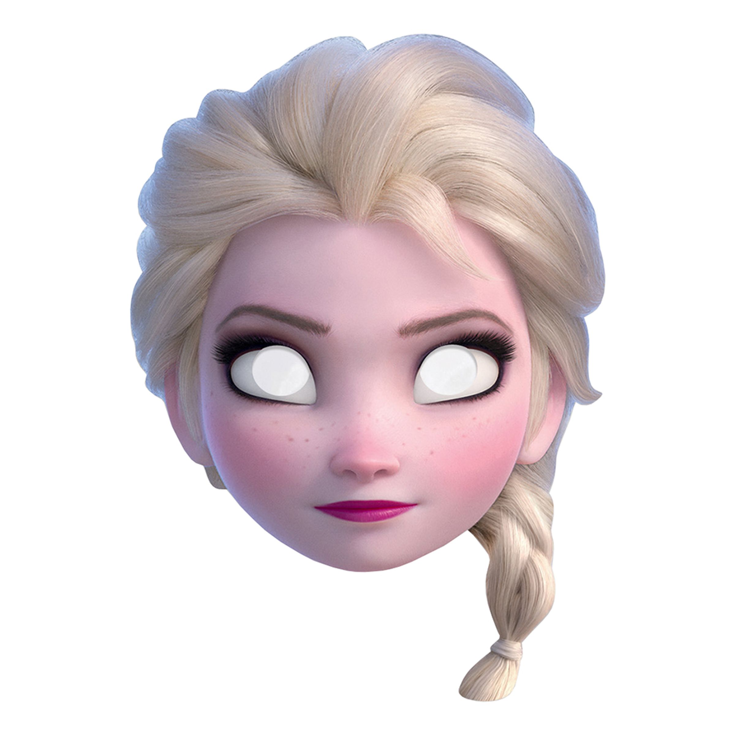 Frozen 2 Elsa Pappmask - One size