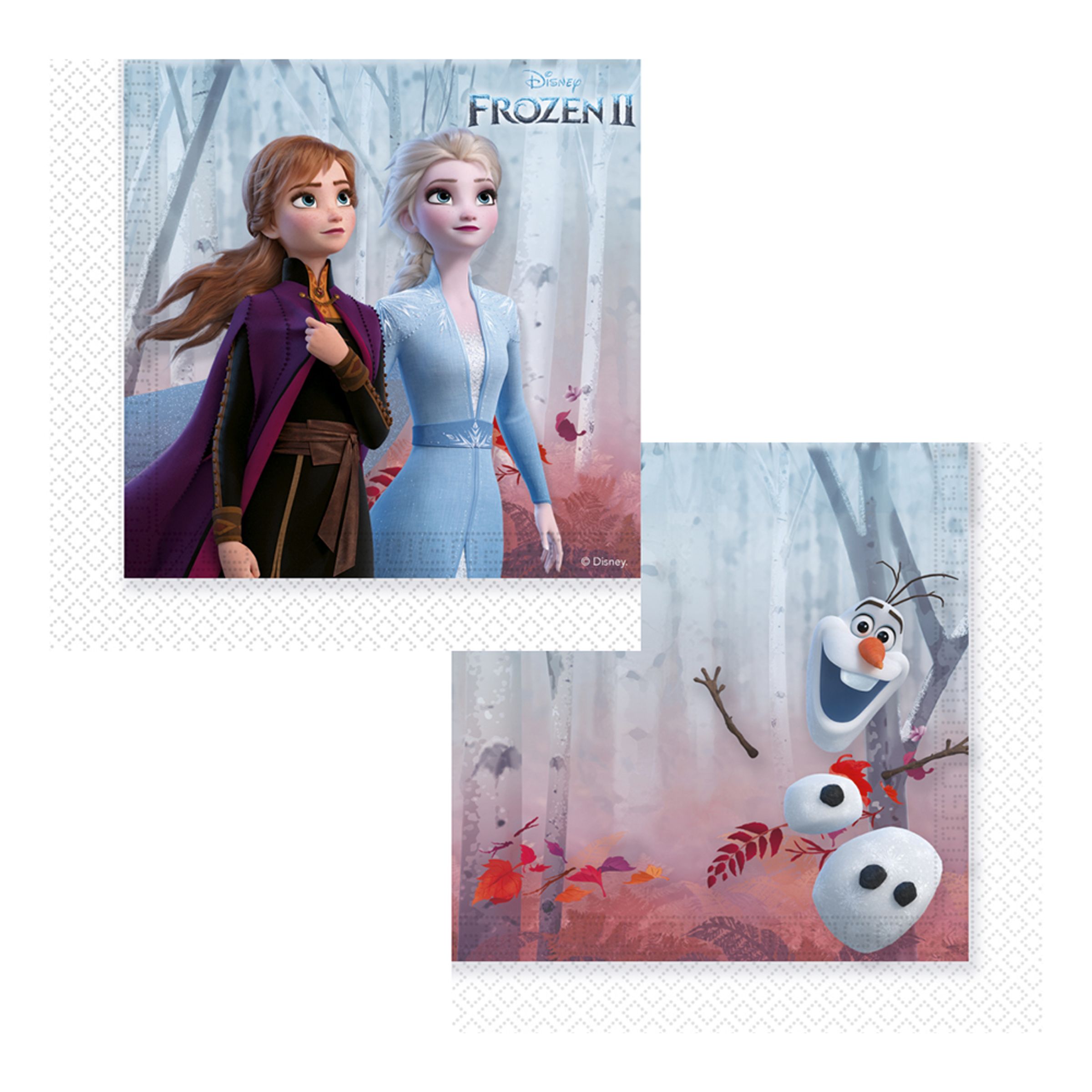 Läs mer om Frozen 2 Pappersservetter - 20-pack